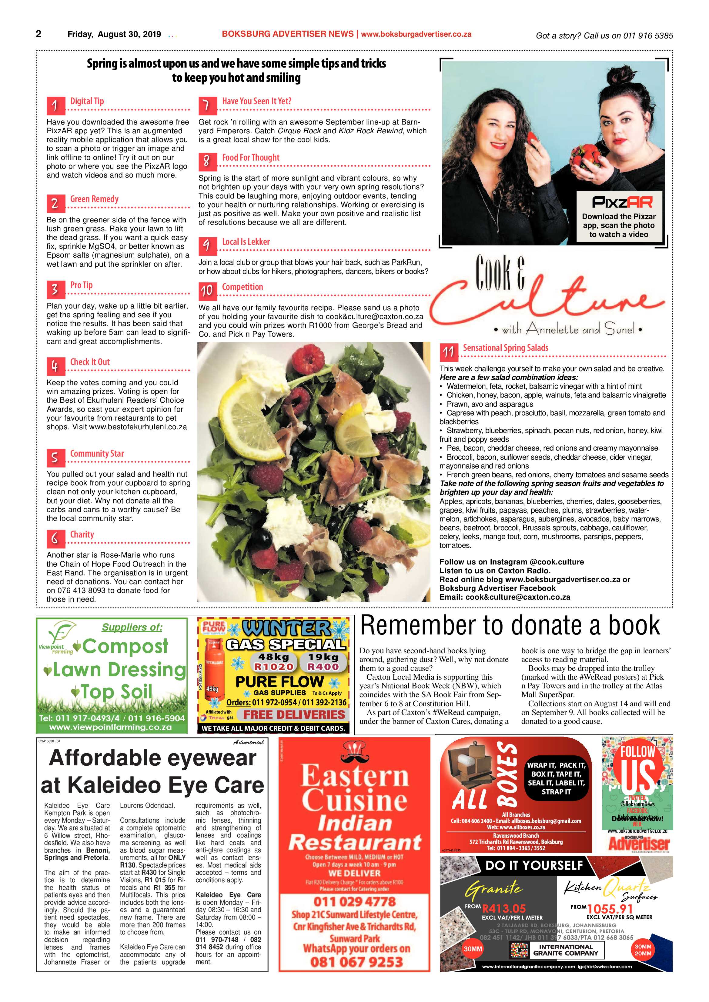 Boksburg Advertiser 27 August 2019 page 2