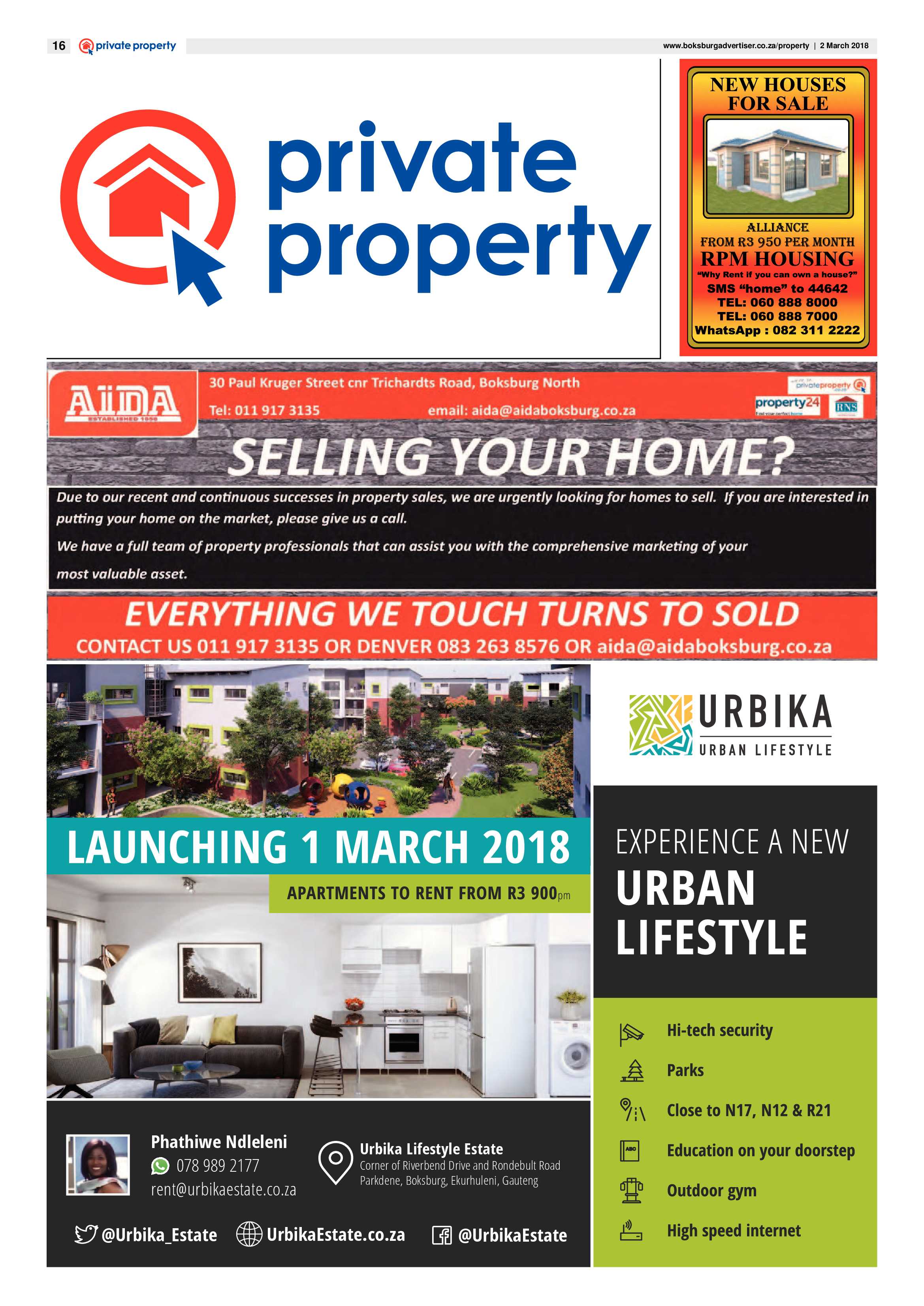 Boksburg Advertiser 27 February 2018 page 16