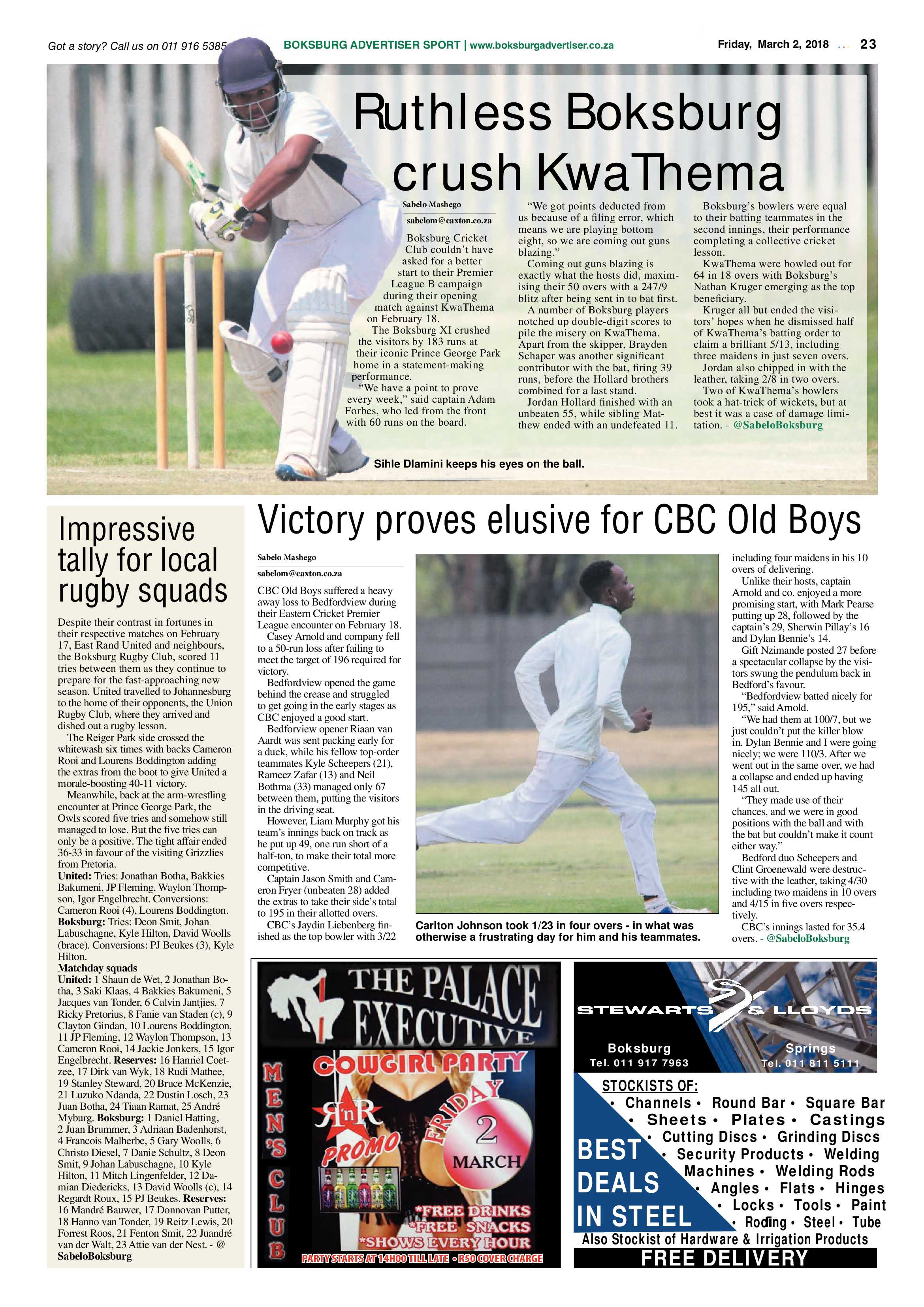 Boksburg Advertiser 27 February 2018 page 23
