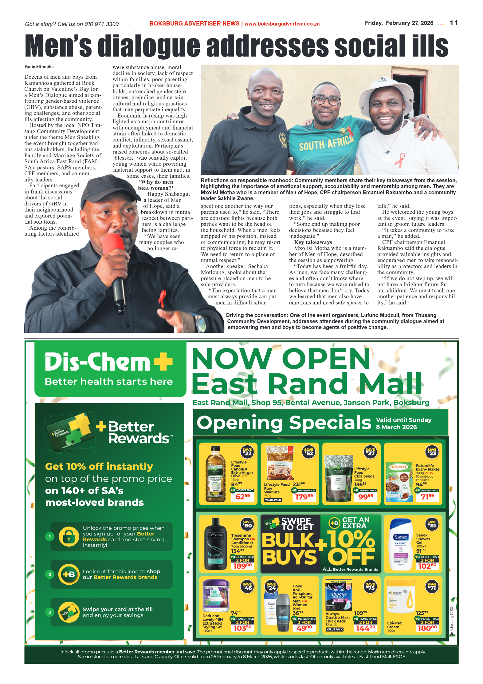 Boksburg Advertiser 27 February 2026 page 11