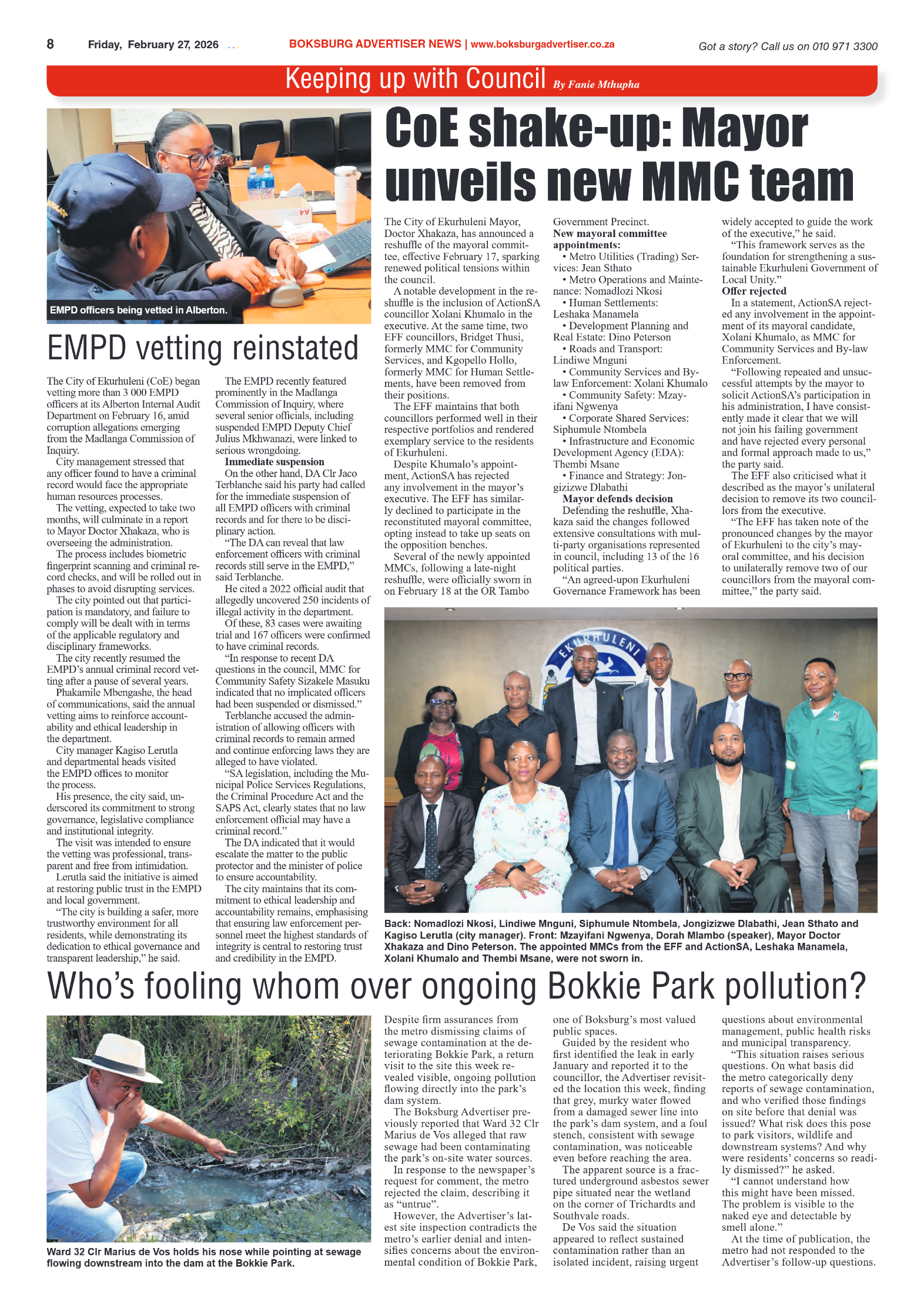 Boksburg Advertiser 27 February 2026 page 8