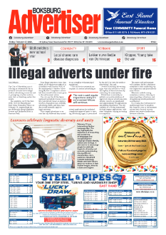 Boksburg Advertiser 27 February 2026