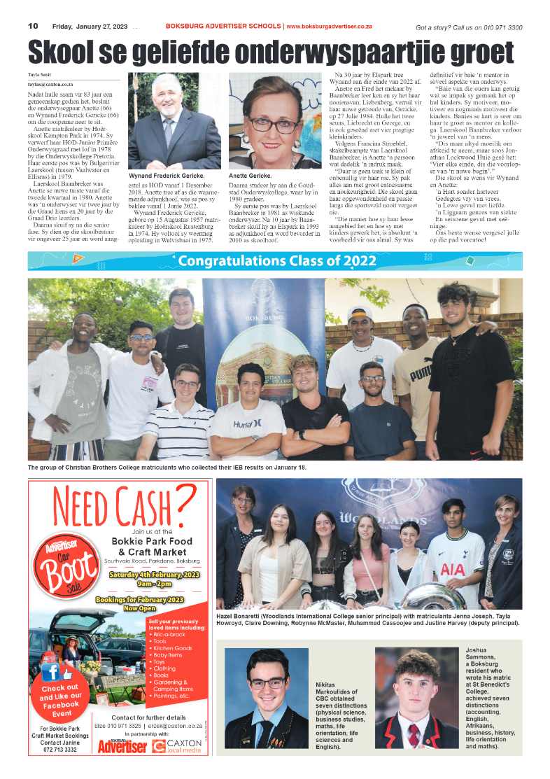 Boksburg Advertiser 27 January 2023 page 10