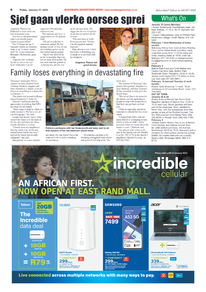 Boksburg Advertiser 27 January 2023 page 6