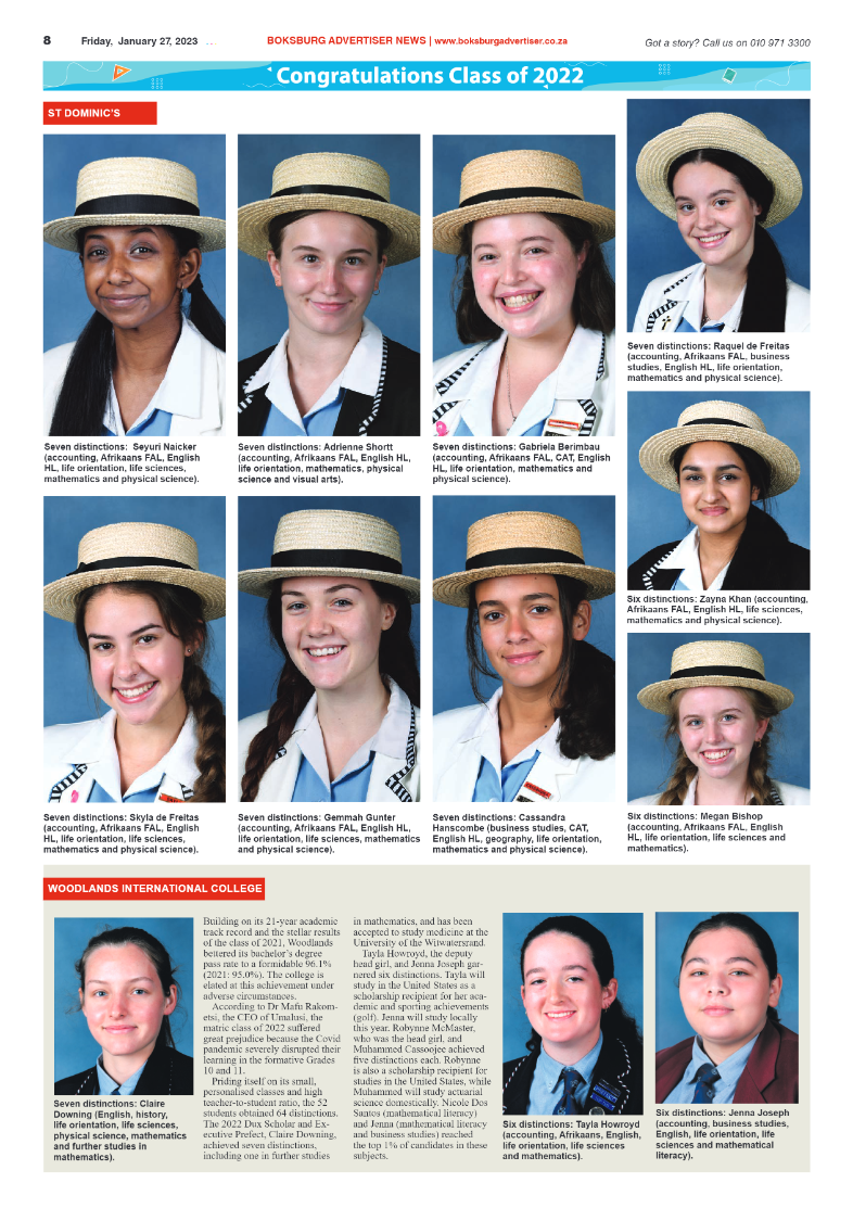 Boksburg Advertiser 27 January 2023 page 8