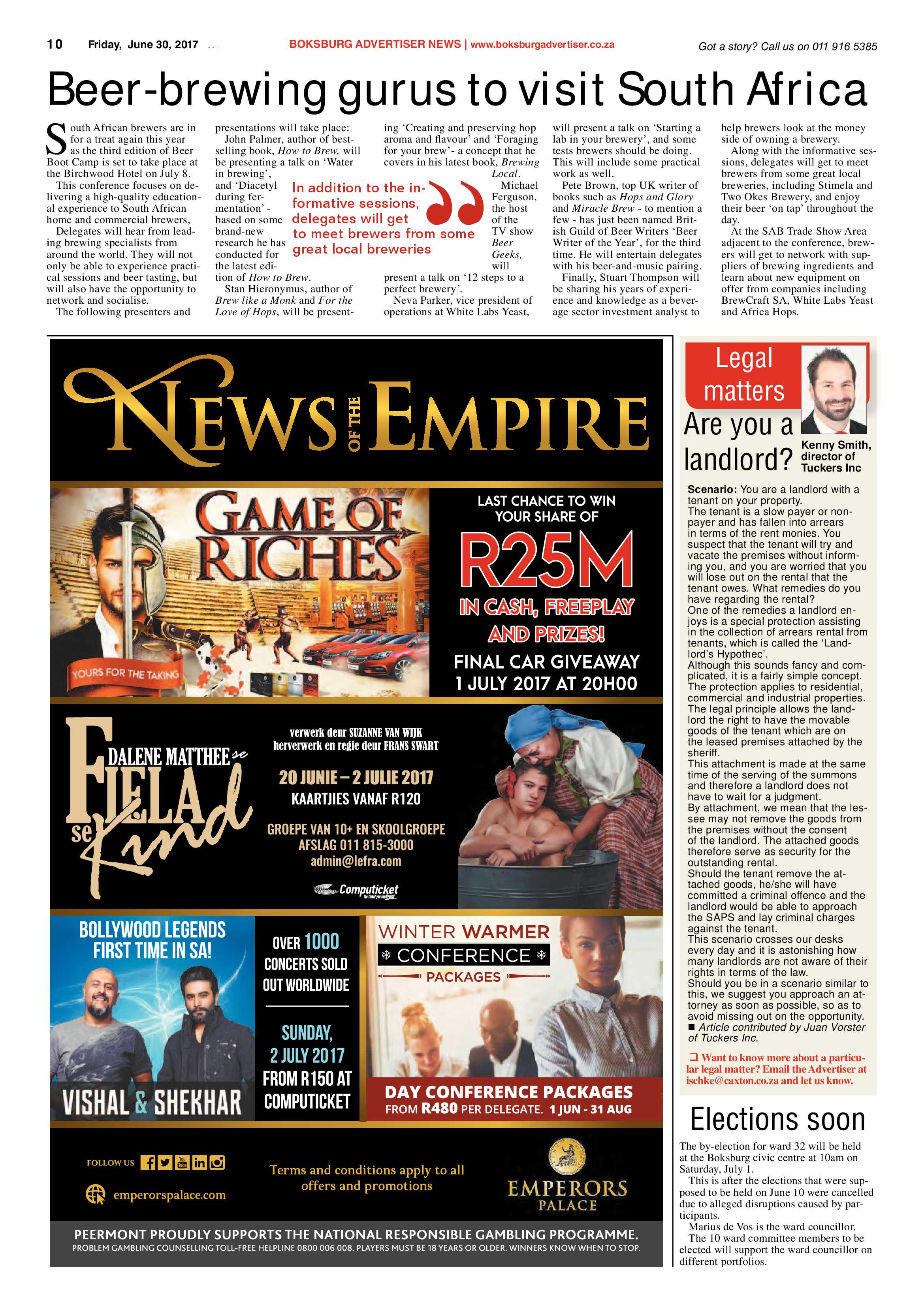 Boksburg Advertiser 27 June 2017 page 10