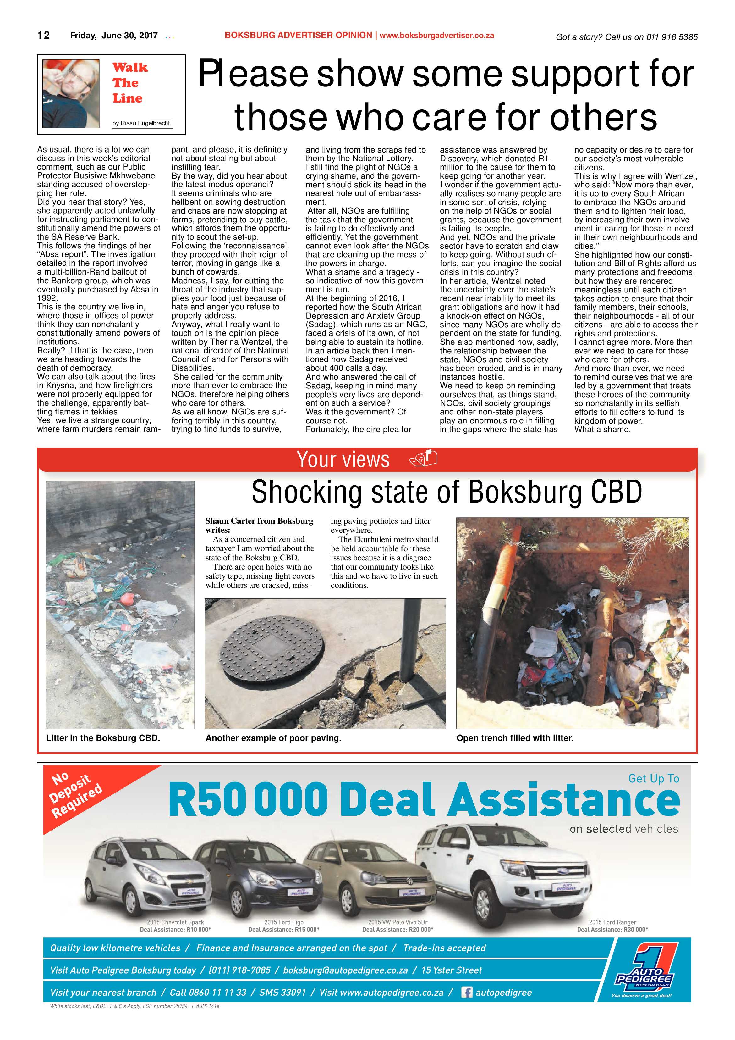 Boksburg Advertiser 27 June 2017 page 12