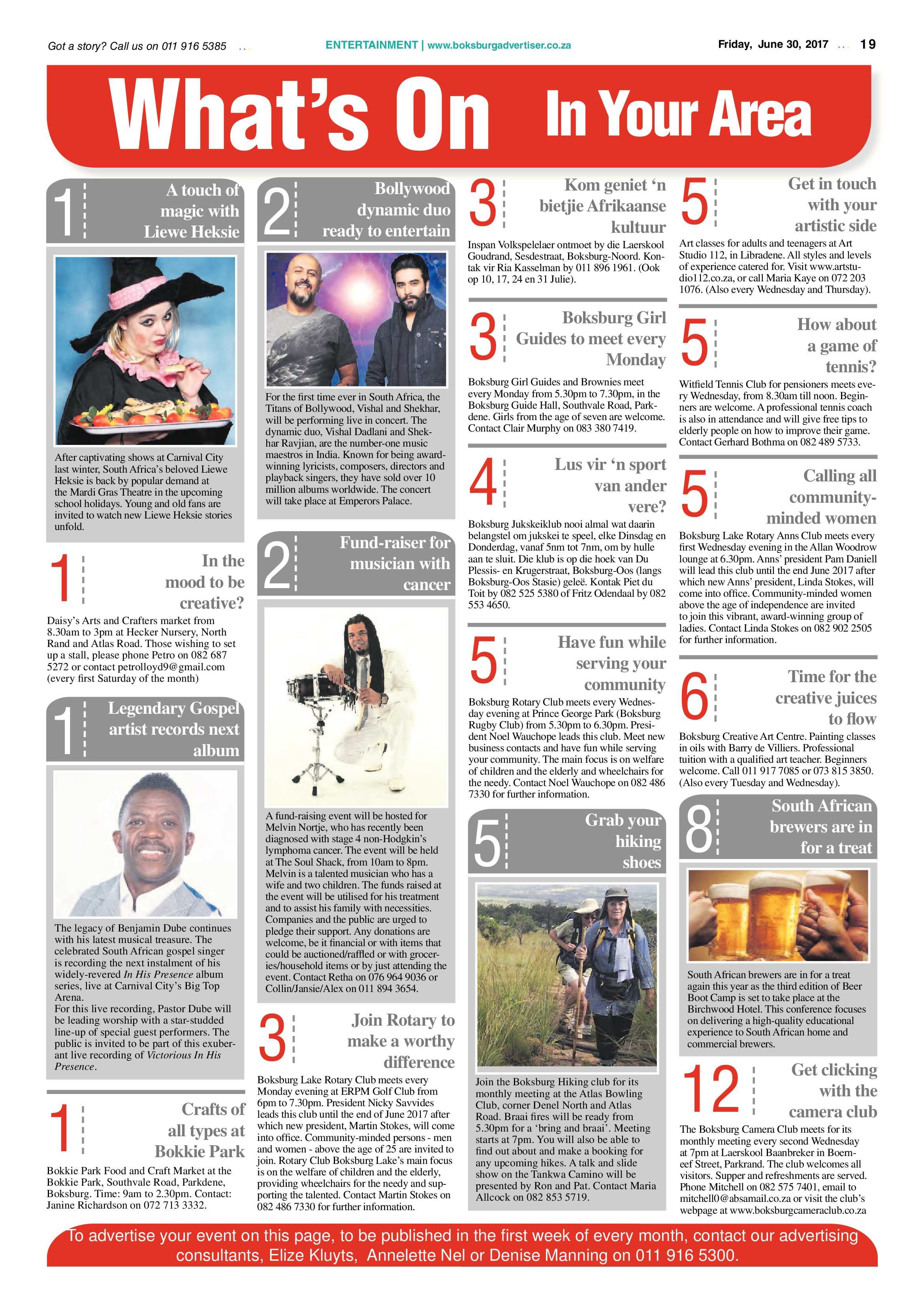 Boksburg Advertiser 27 June 2017 page 19