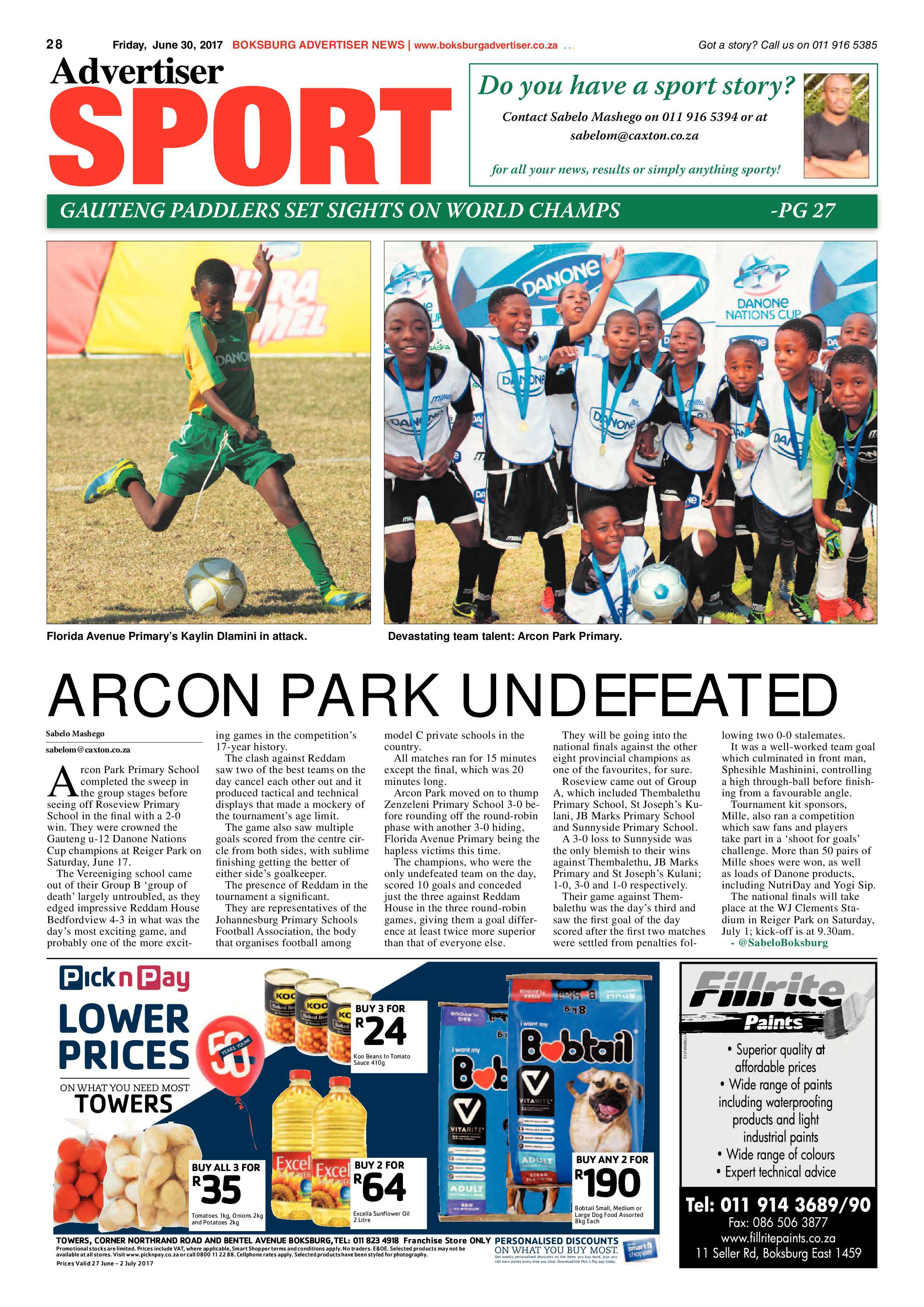 Boksburg Advertiser 27 June 2017 page 28