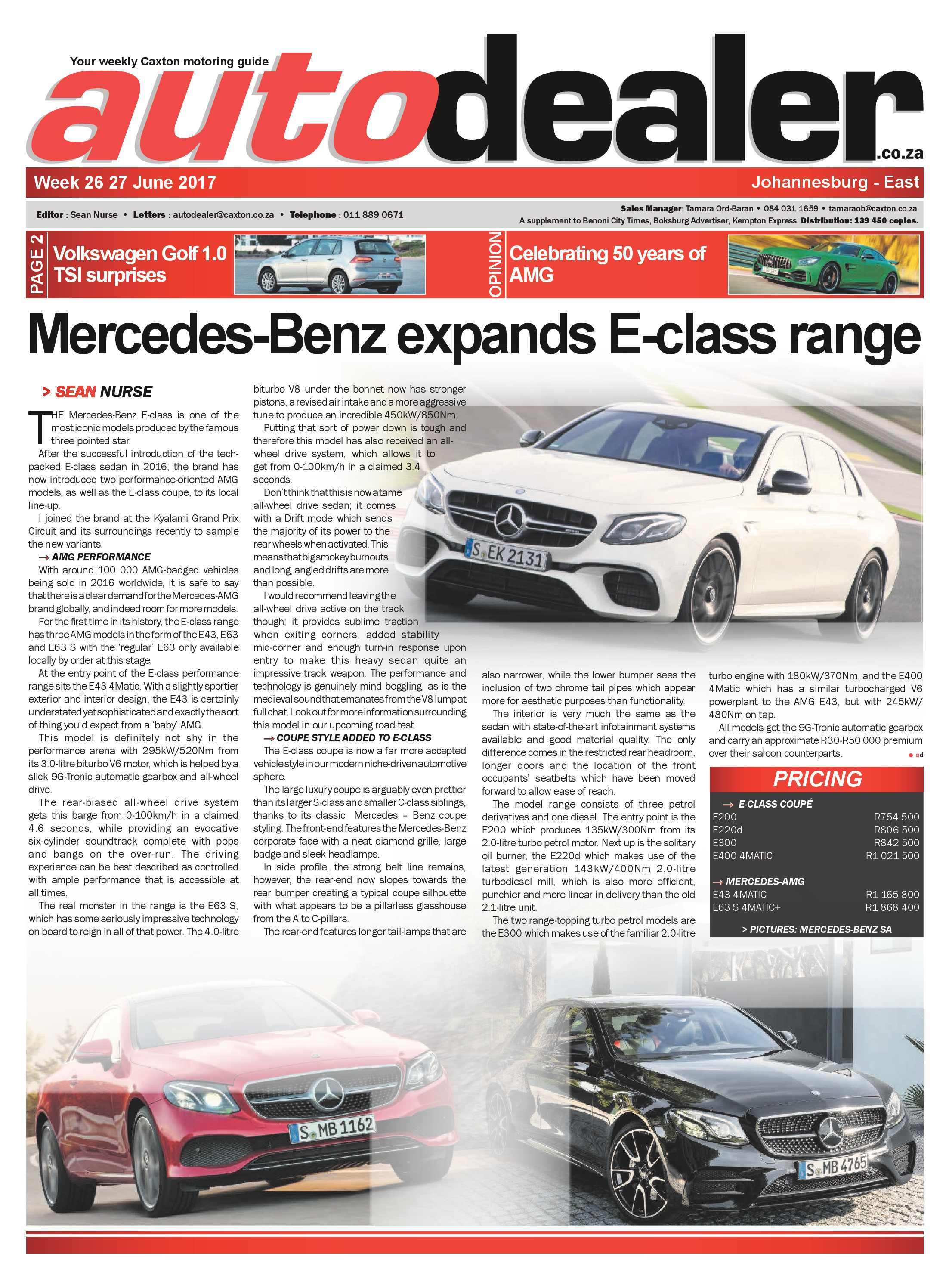 Boksburg Advertiser 27 June 2017 page 29