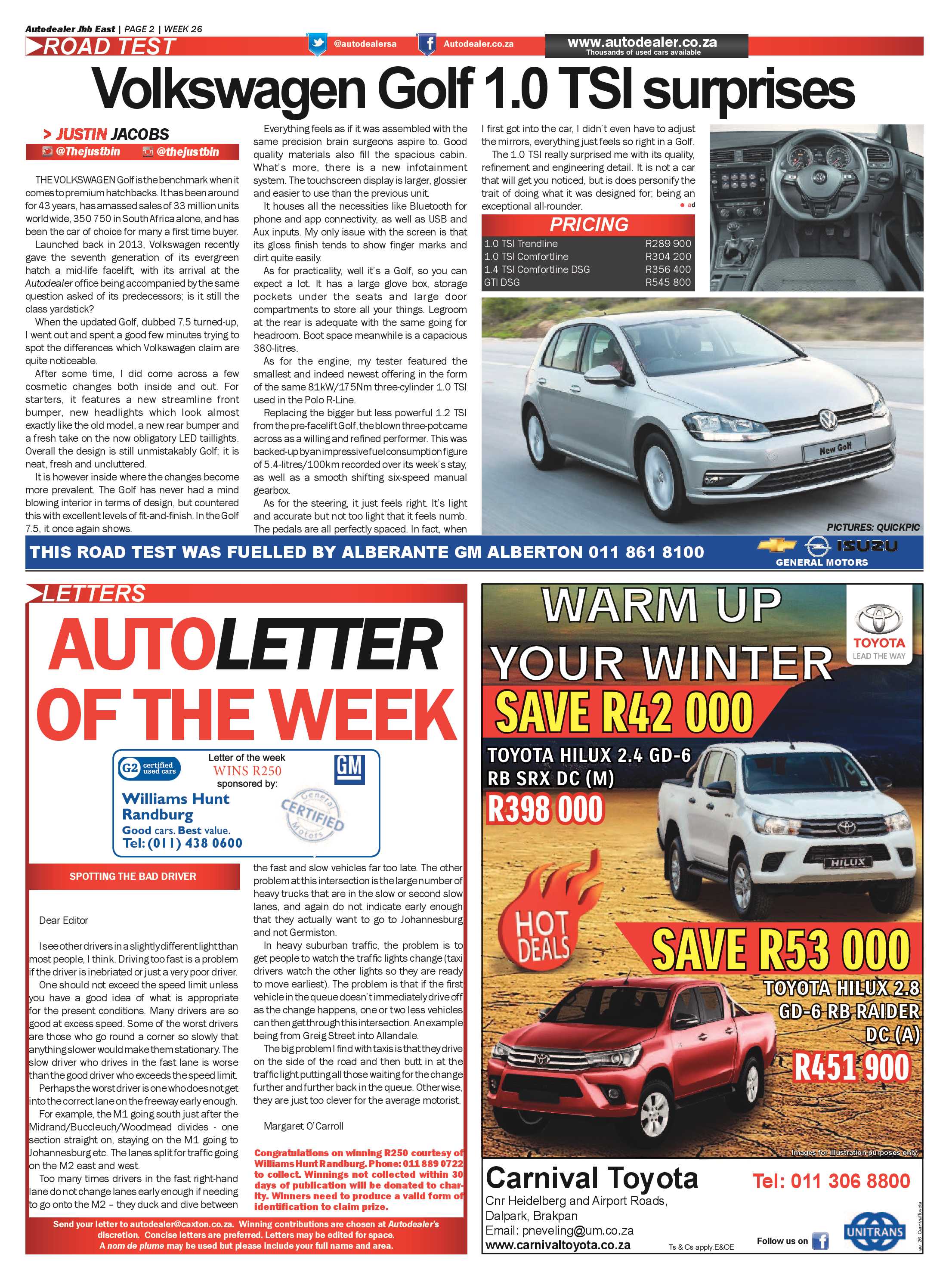 Boksburg Advertiser 27 June 2017 page 30