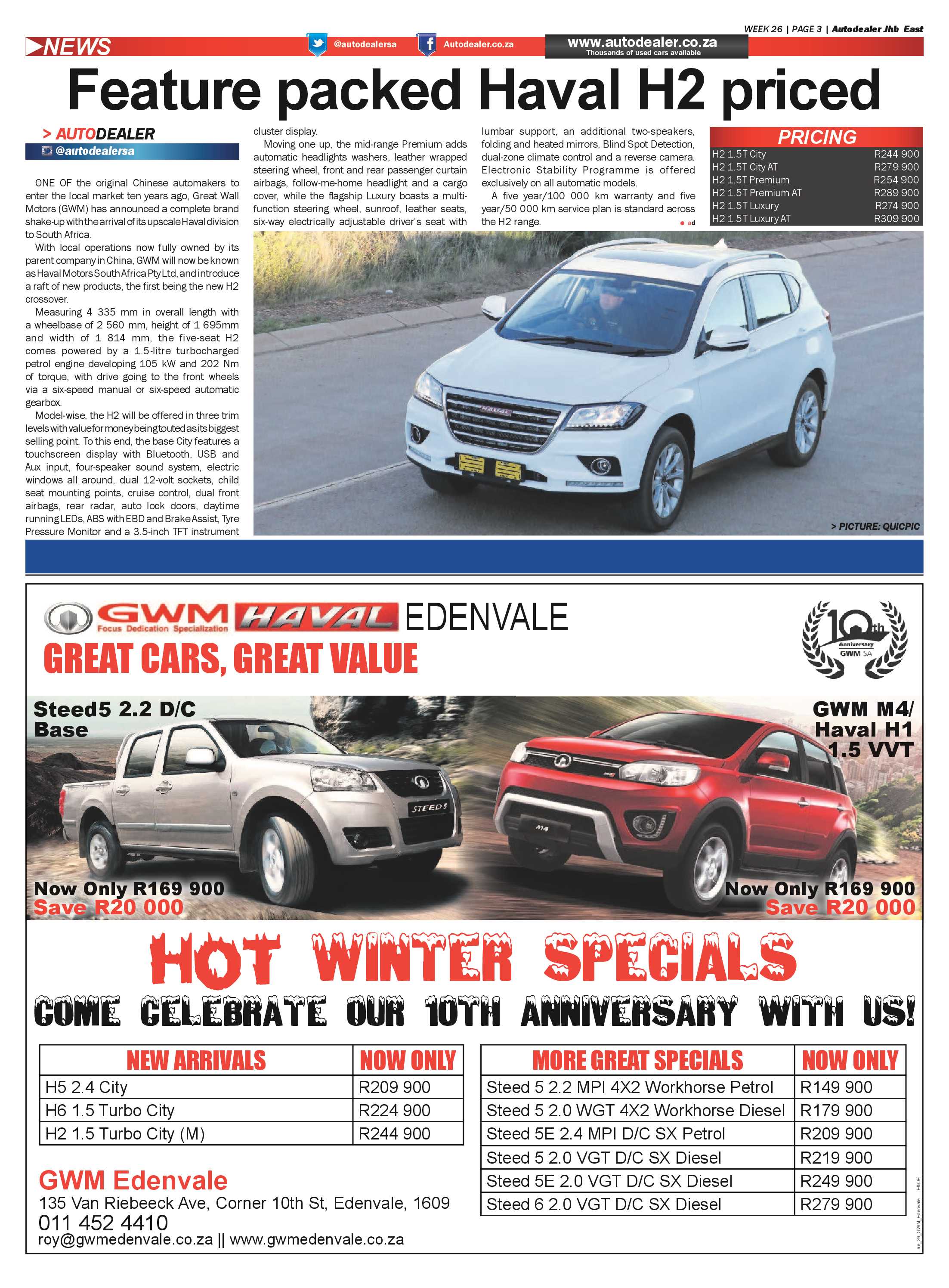 Boksburg Advertiser 27 June 2017 page 31