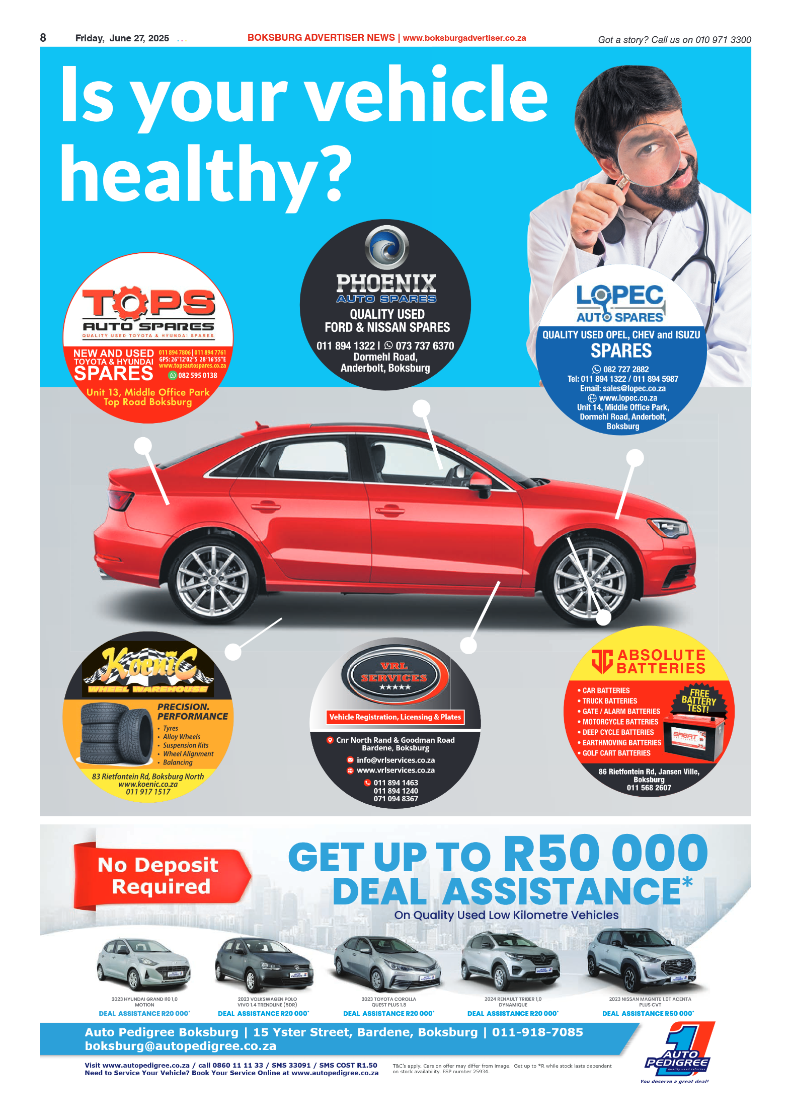 Boksburg Advertiser 27 June 2025 page 8
