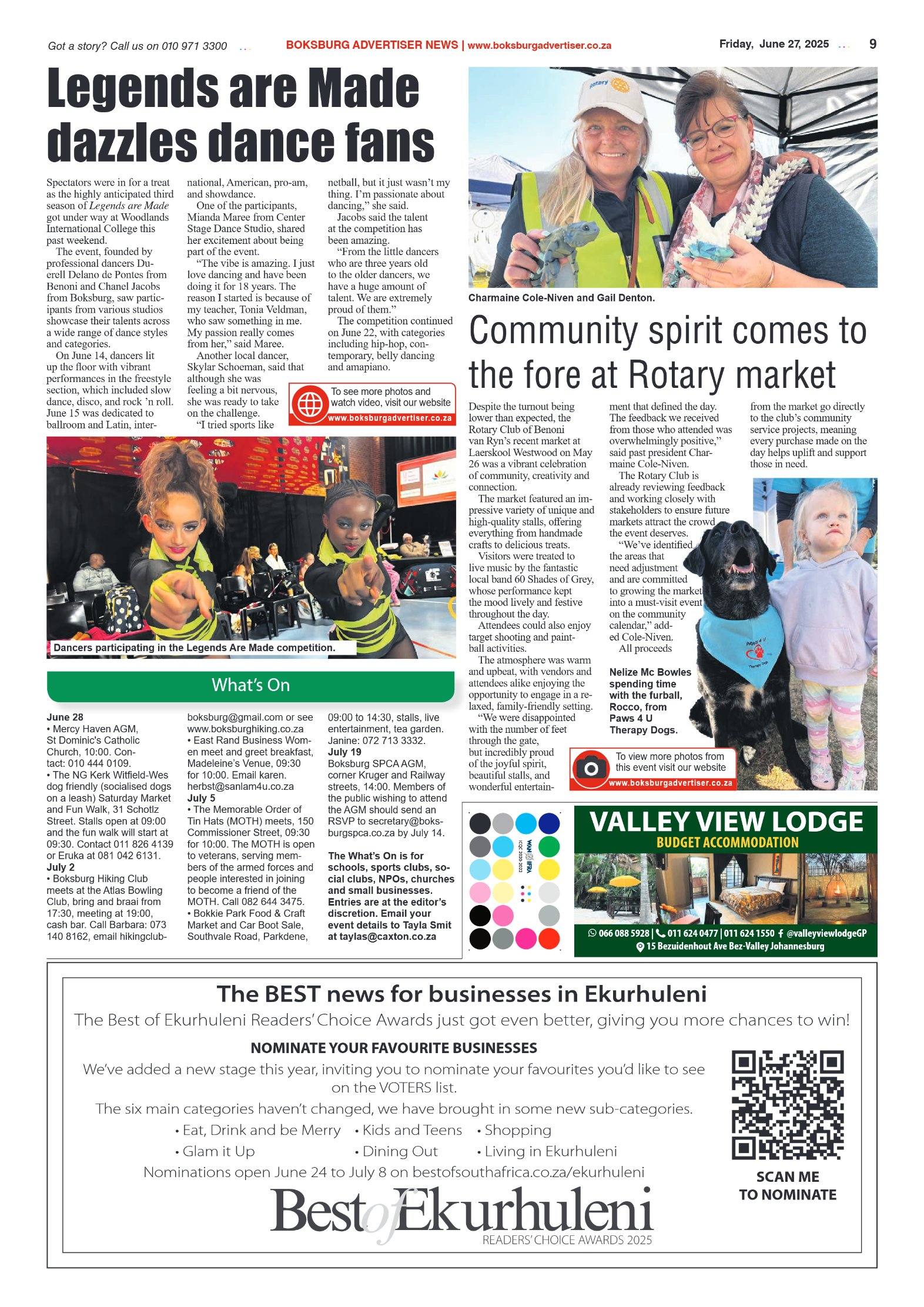 Boksburg Advertiser 27 June 2025 page 9