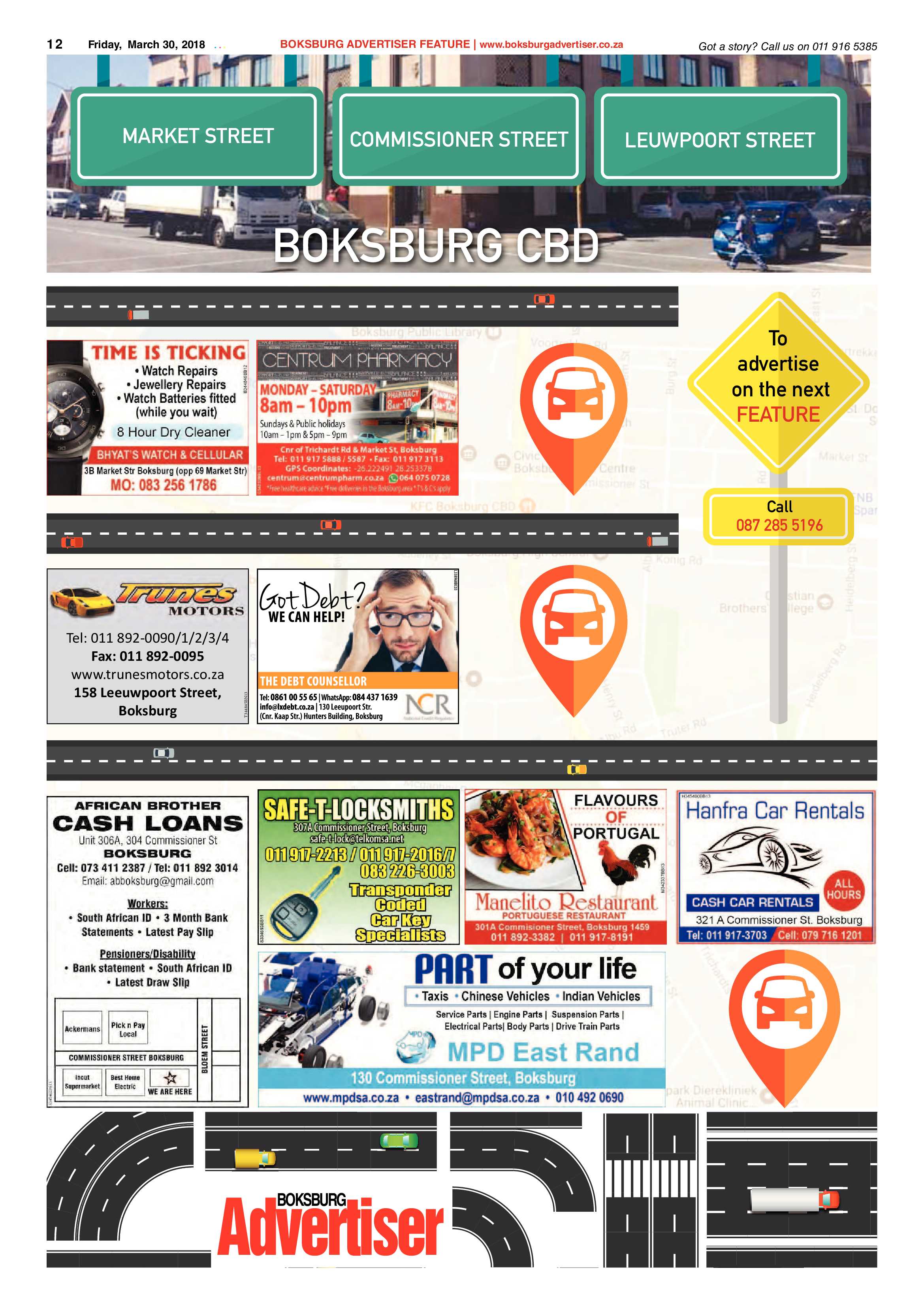 Boksburg Advertiser 27 March 2018 page 12