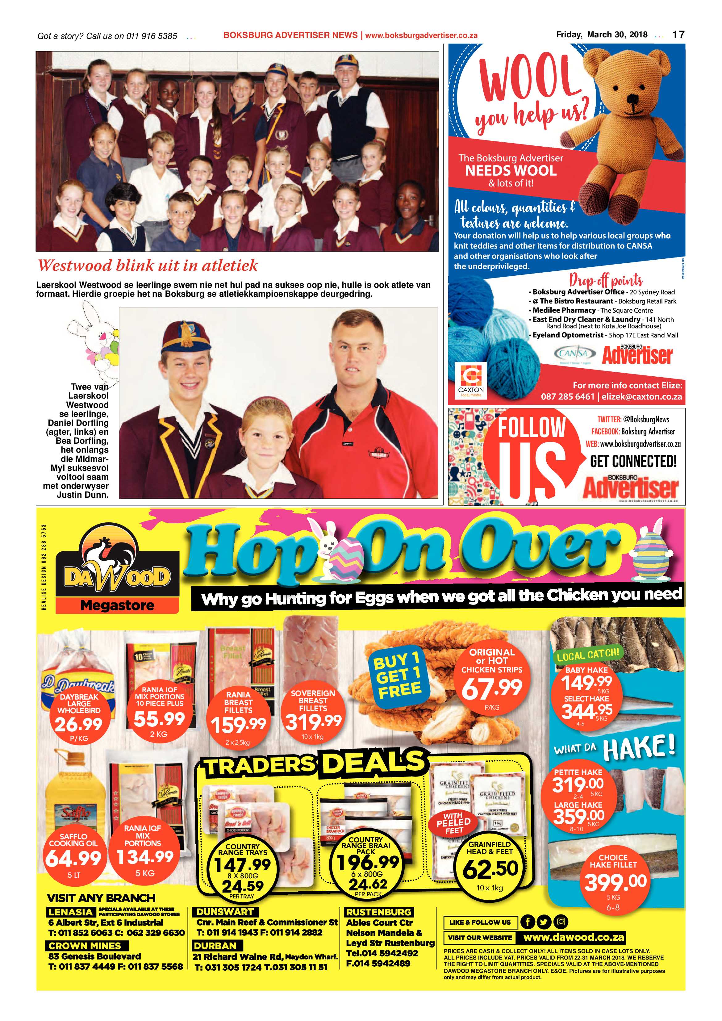 Boksburg Advertiser 27 March 2018 page 17