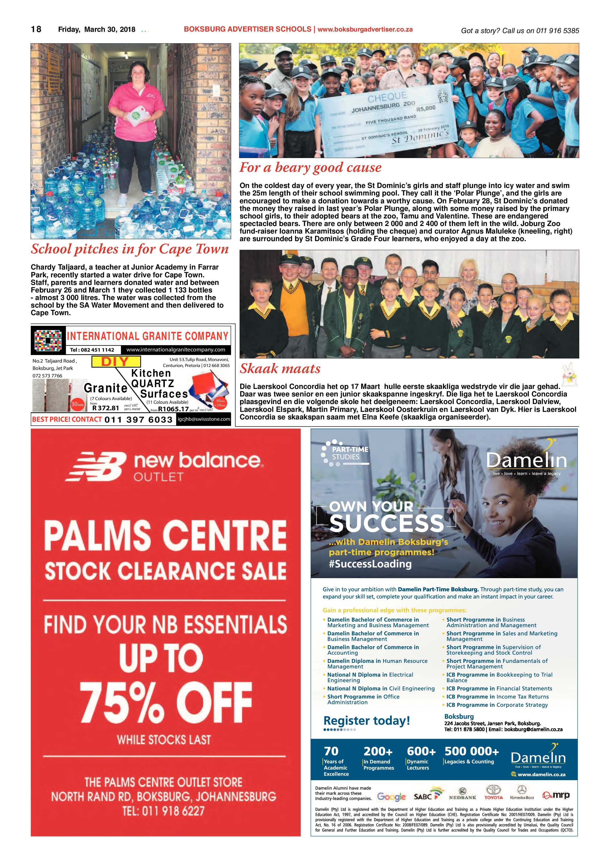 Boksburg Advertiser 27 March 2018 page 18