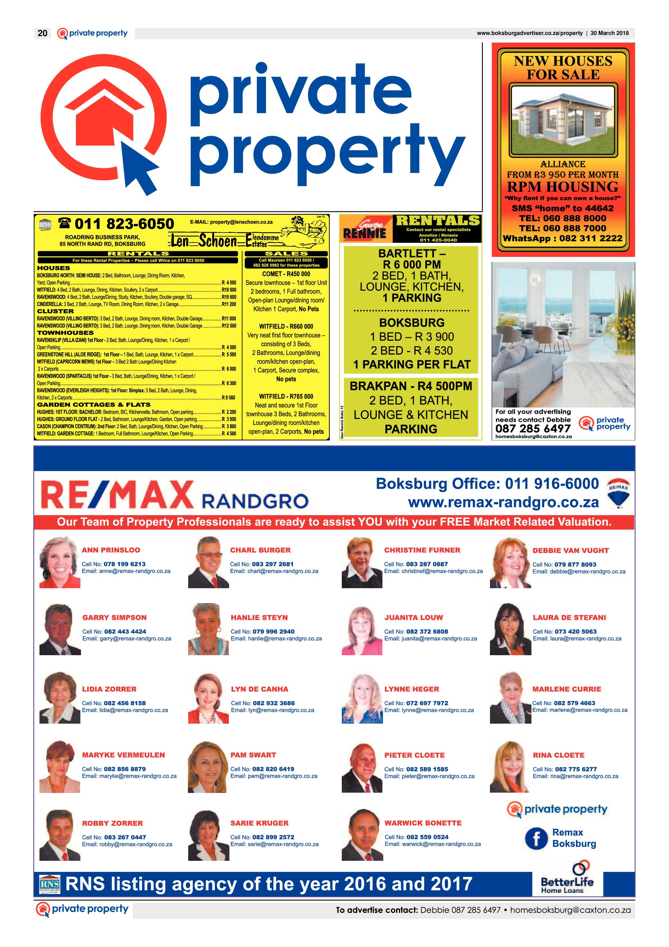 Boksburg Advertiser 27 March 2018 page 20