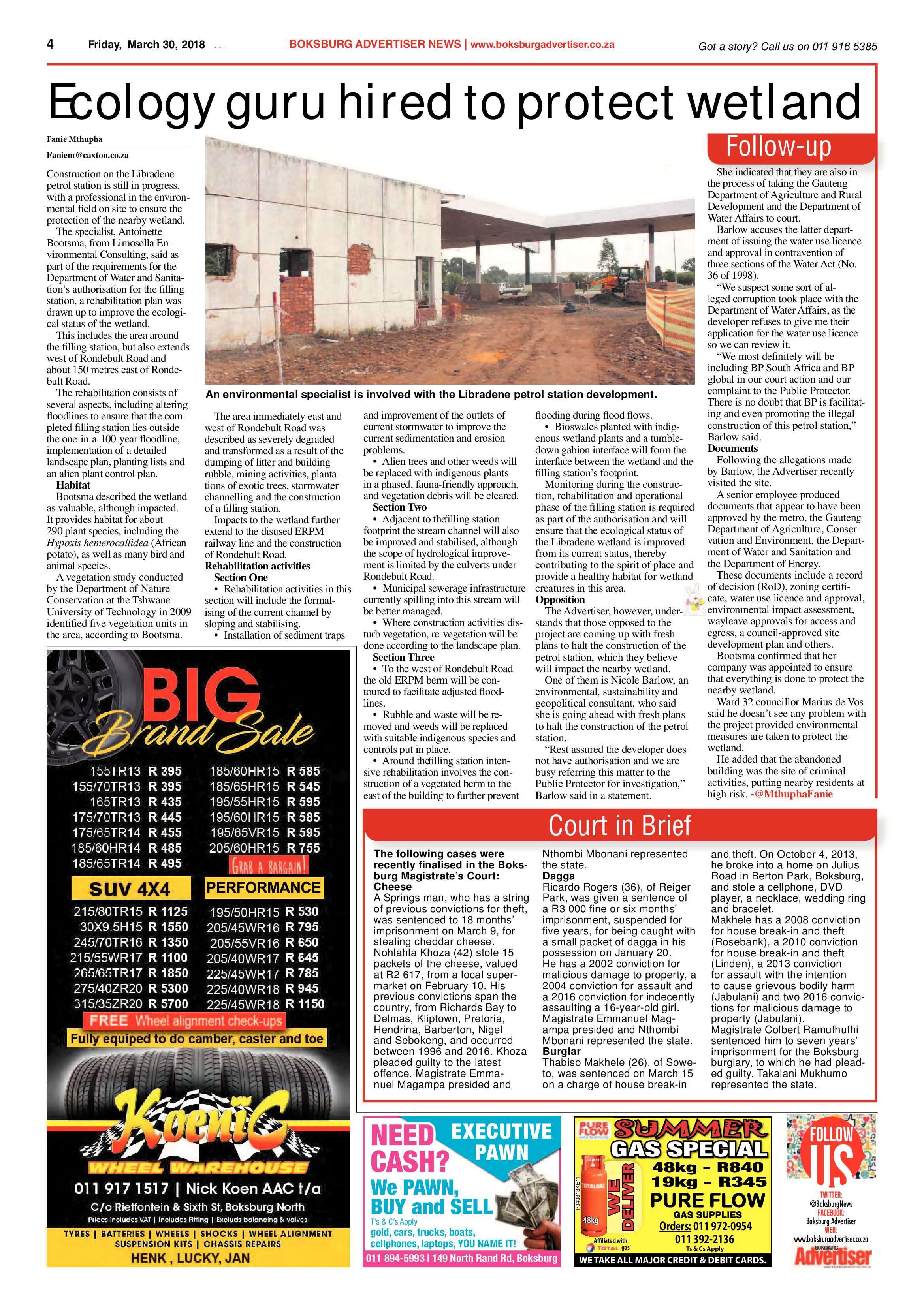 Boksburg Advertiser 27 March 2018 page 4