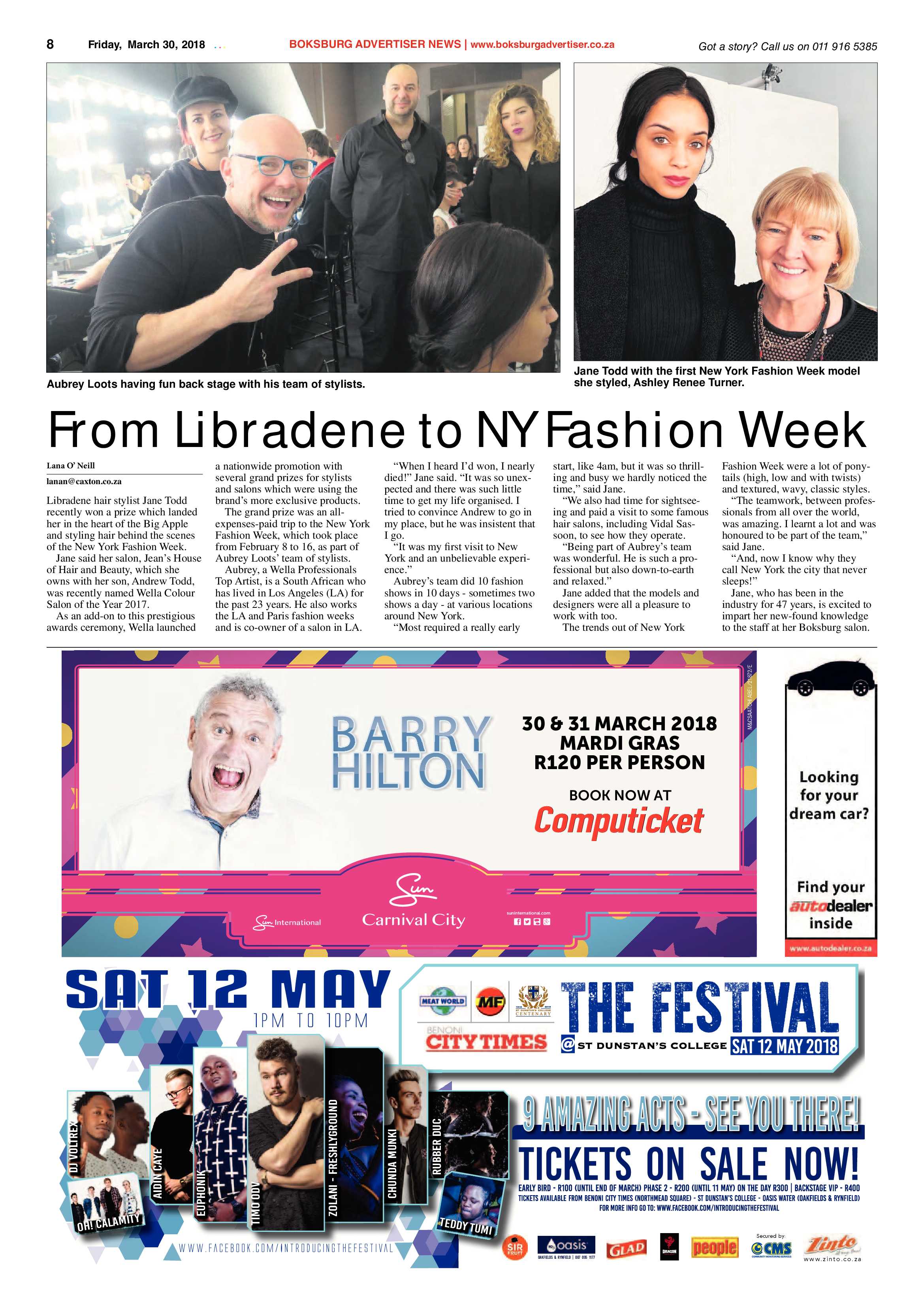 Boksburg Advertiser 27 March 2018 page 8