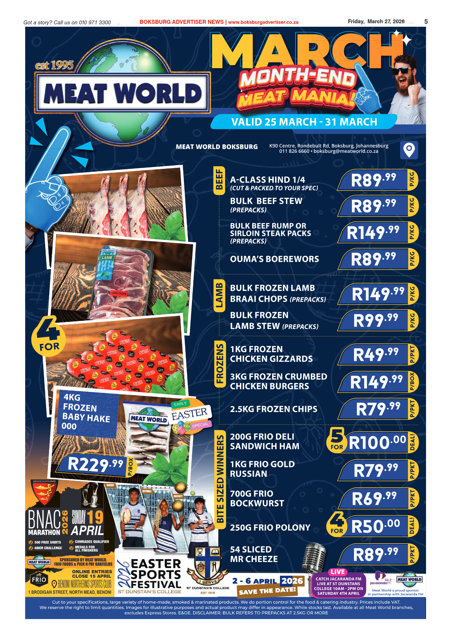 Boksburg Advertiser 27 March 2026 page 5