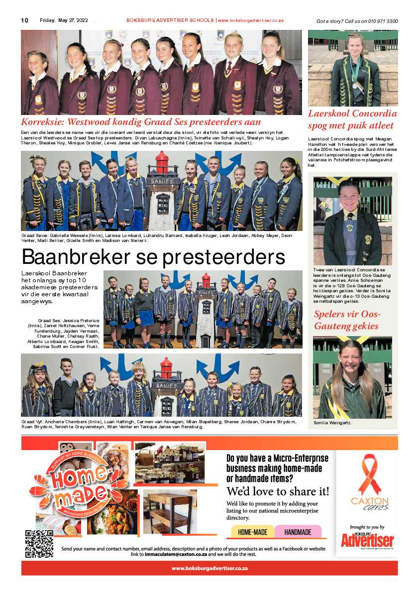 Boksburg Advertiser 27 May 2022 page 10