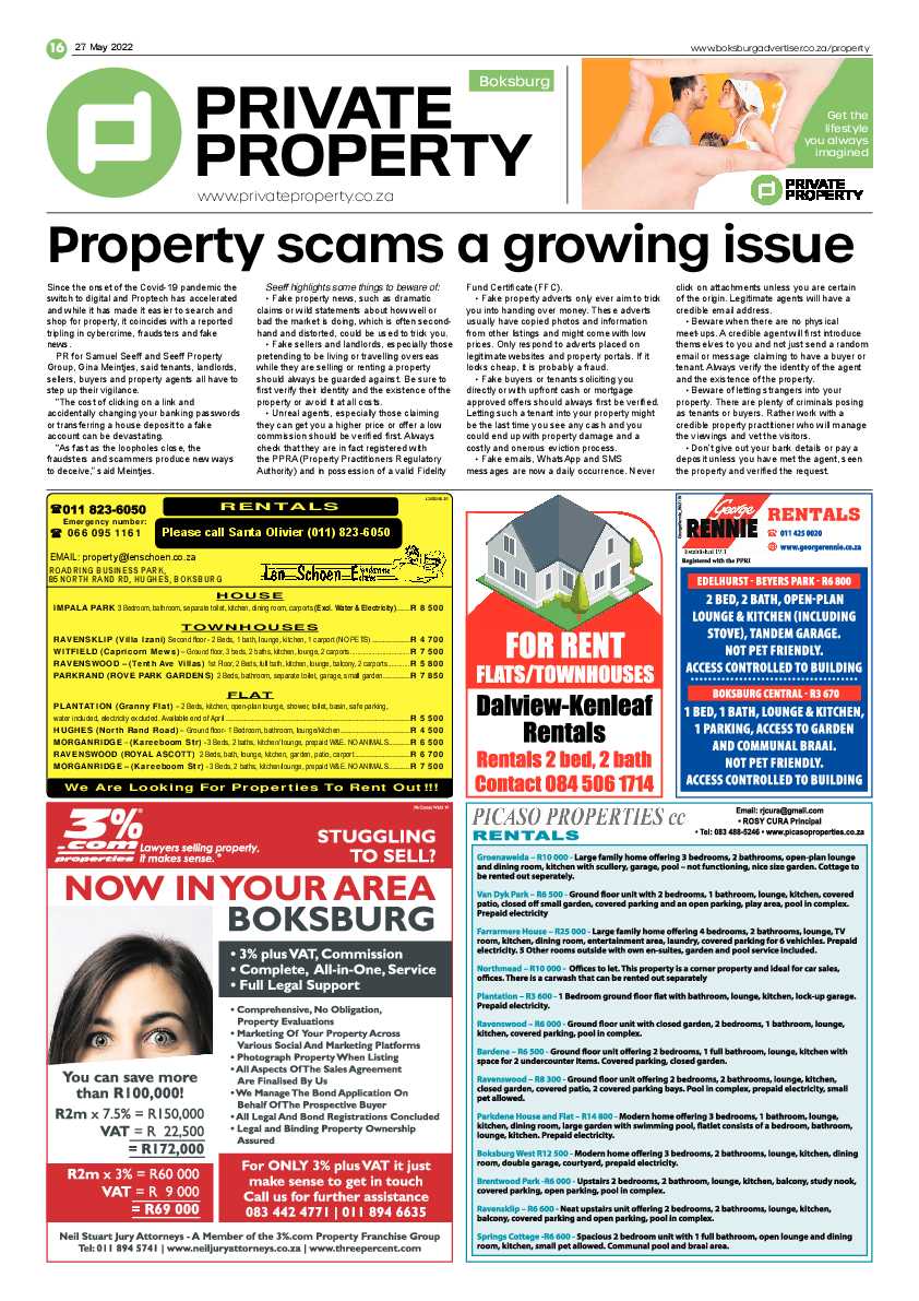 Boksburg Advertiser 27 May 2022 page 16