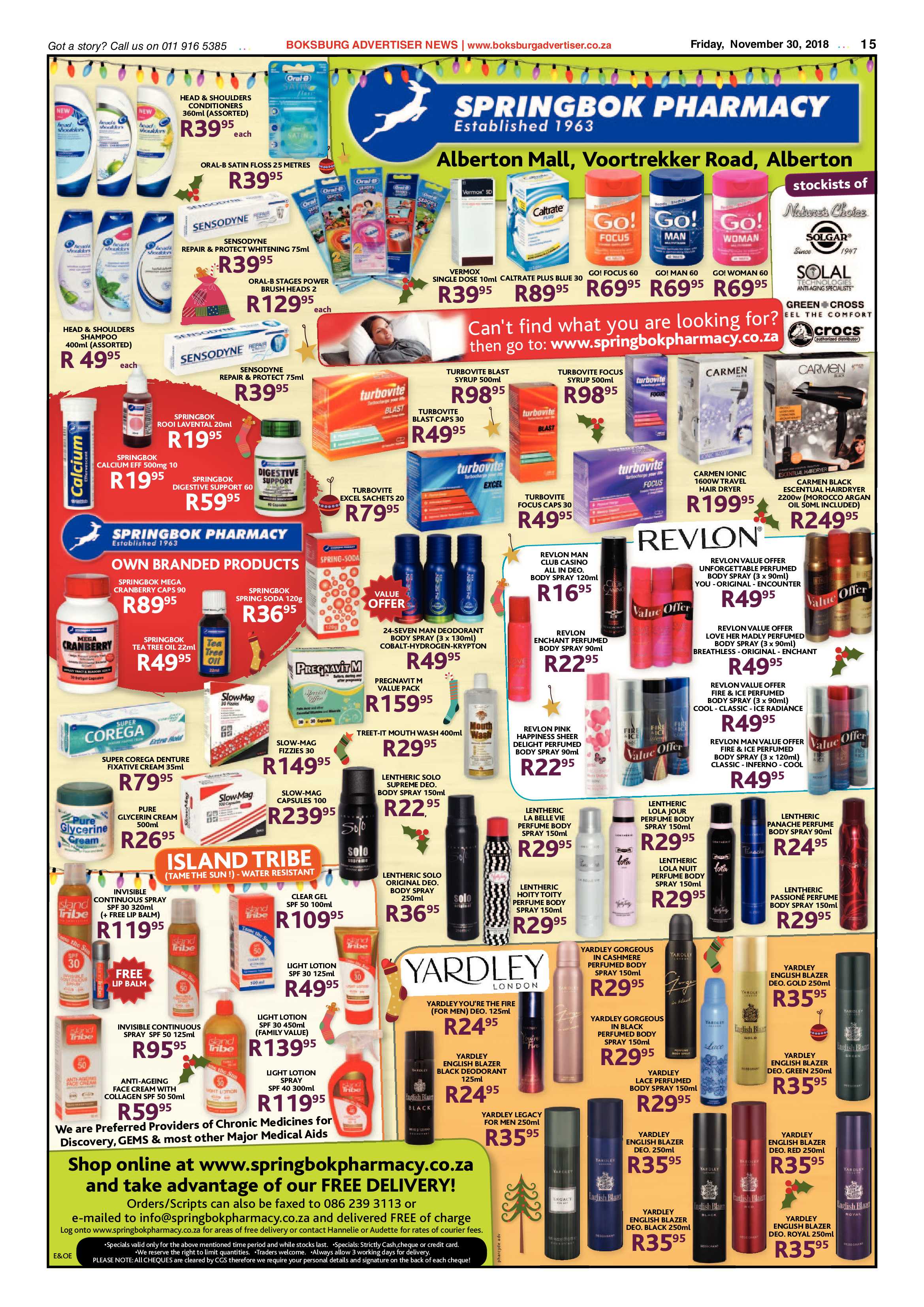 Boksburg Advertiser 27 November 2018 page 15