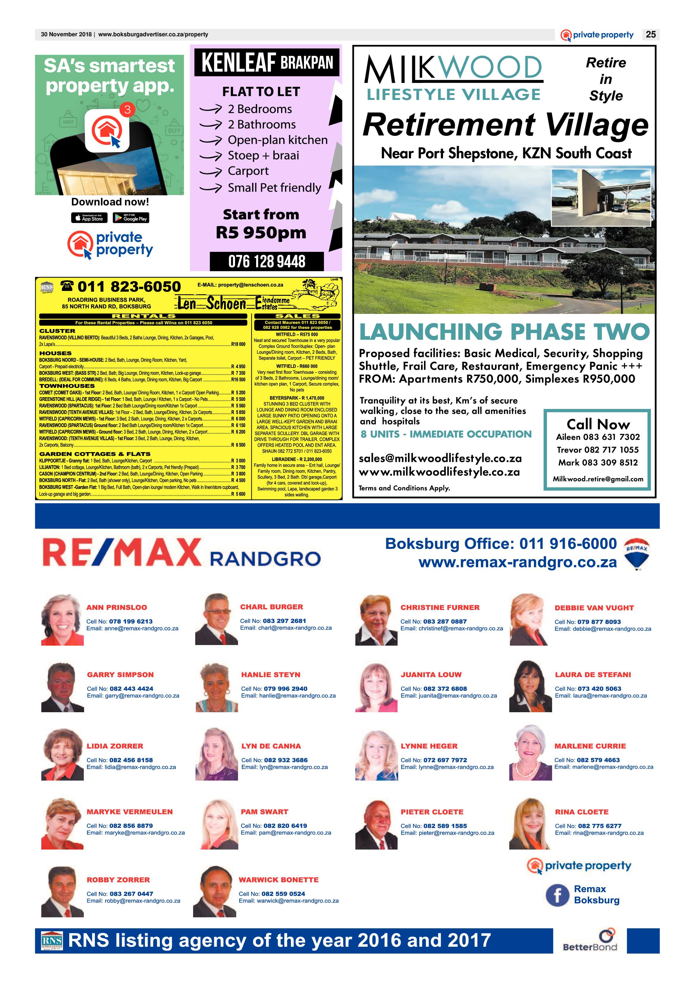 Boksburg Advertiser 27 November 2018 page 25