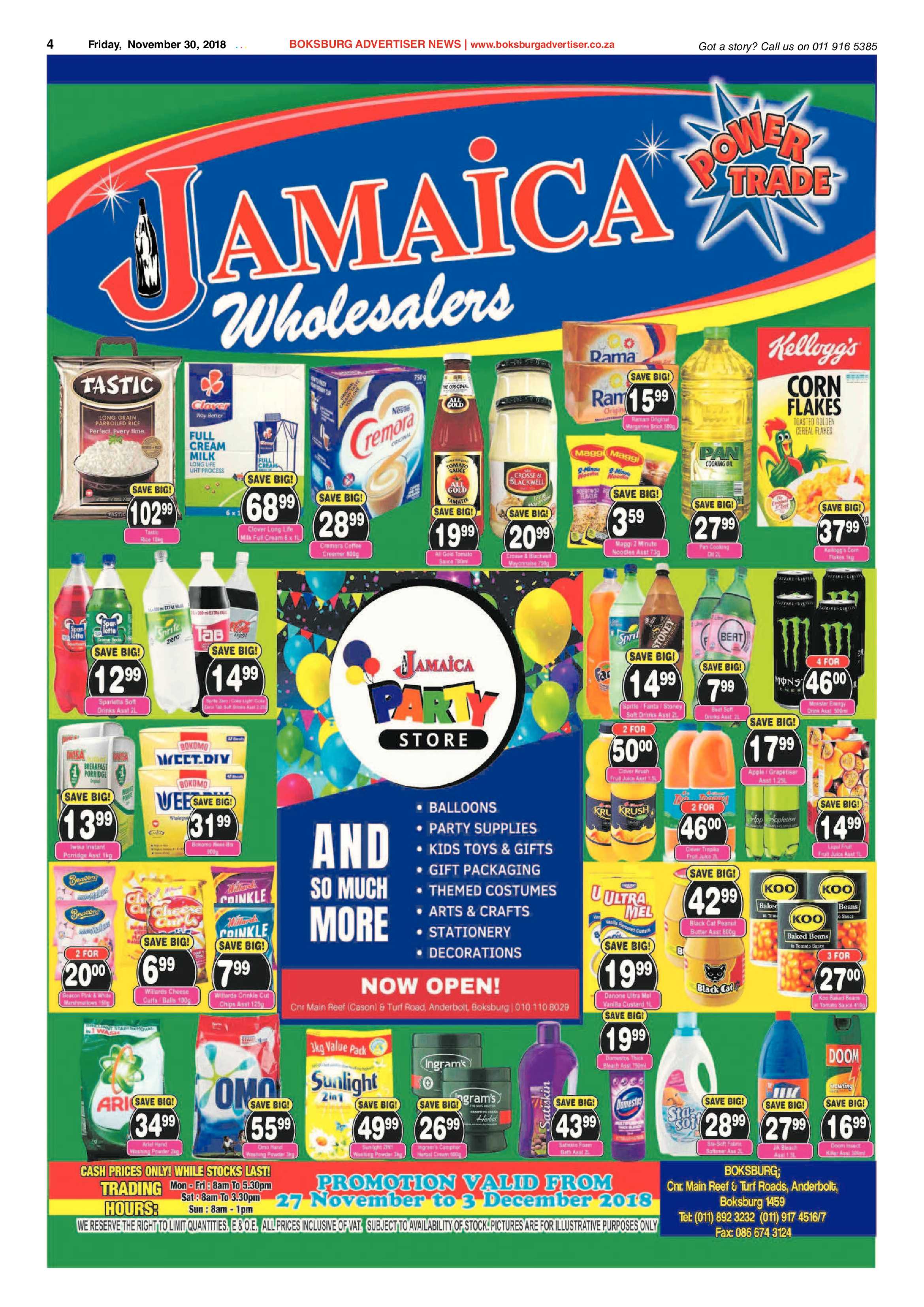 Boksburg Advertiser 27 November 2018 page 4