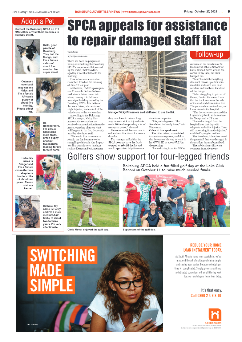 Boksburg Advertiser 27 October 2023 page 9