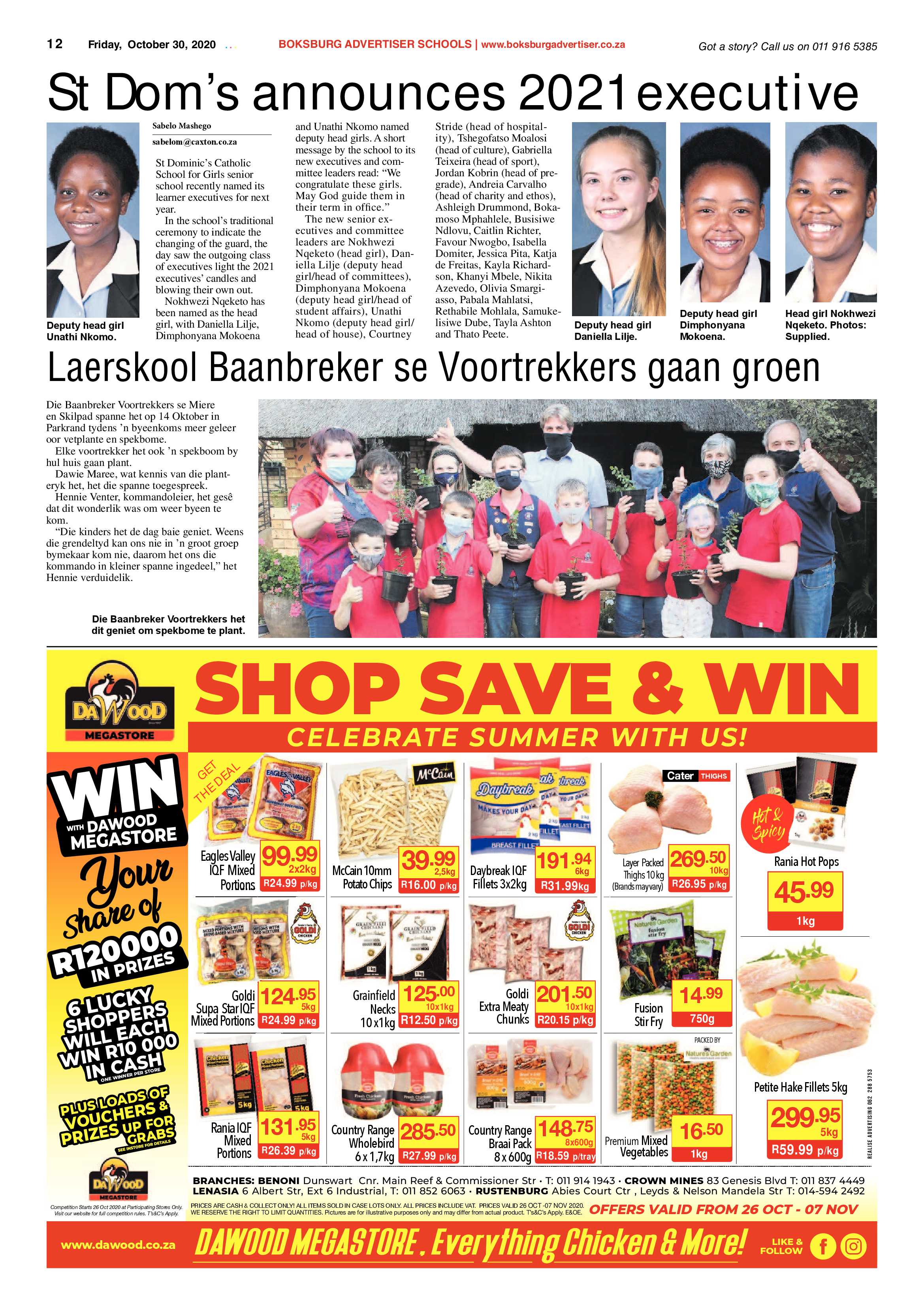 Boksburg Advertiser 27 October  2020 page 12