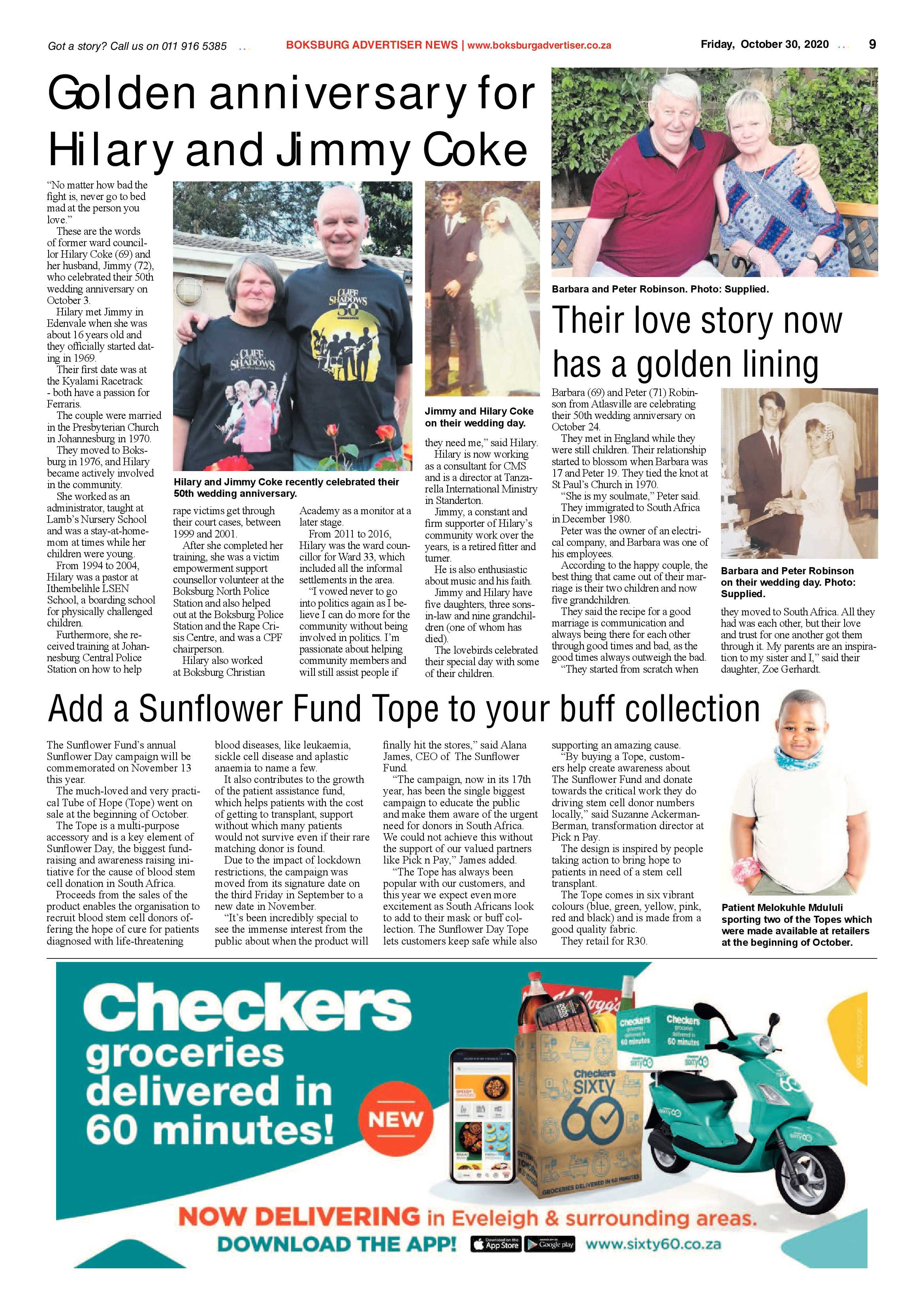 Boksburg Advertiser 27 October  2020 page 9