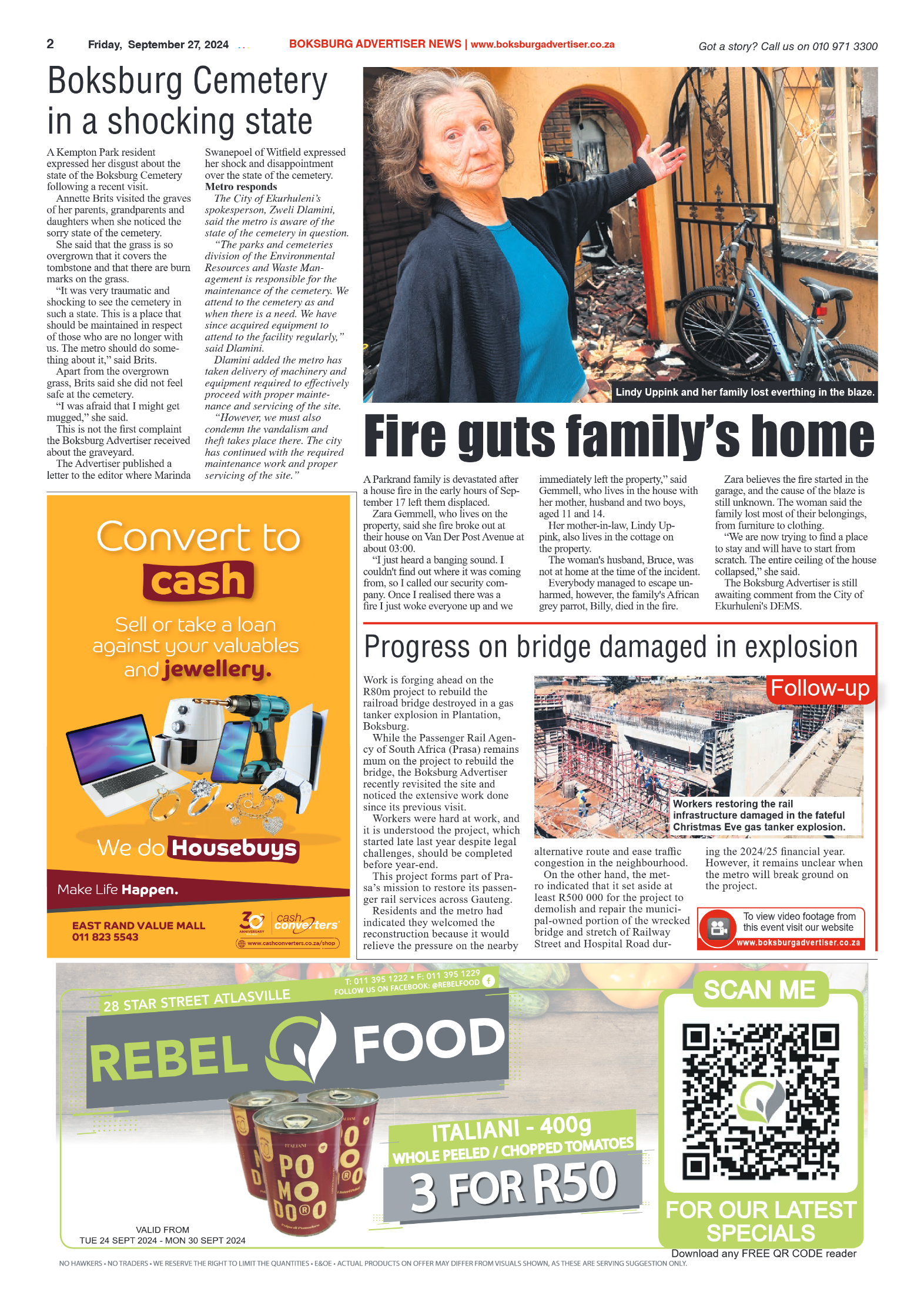 Boksburg Advertiser 27 September 2024 page 2