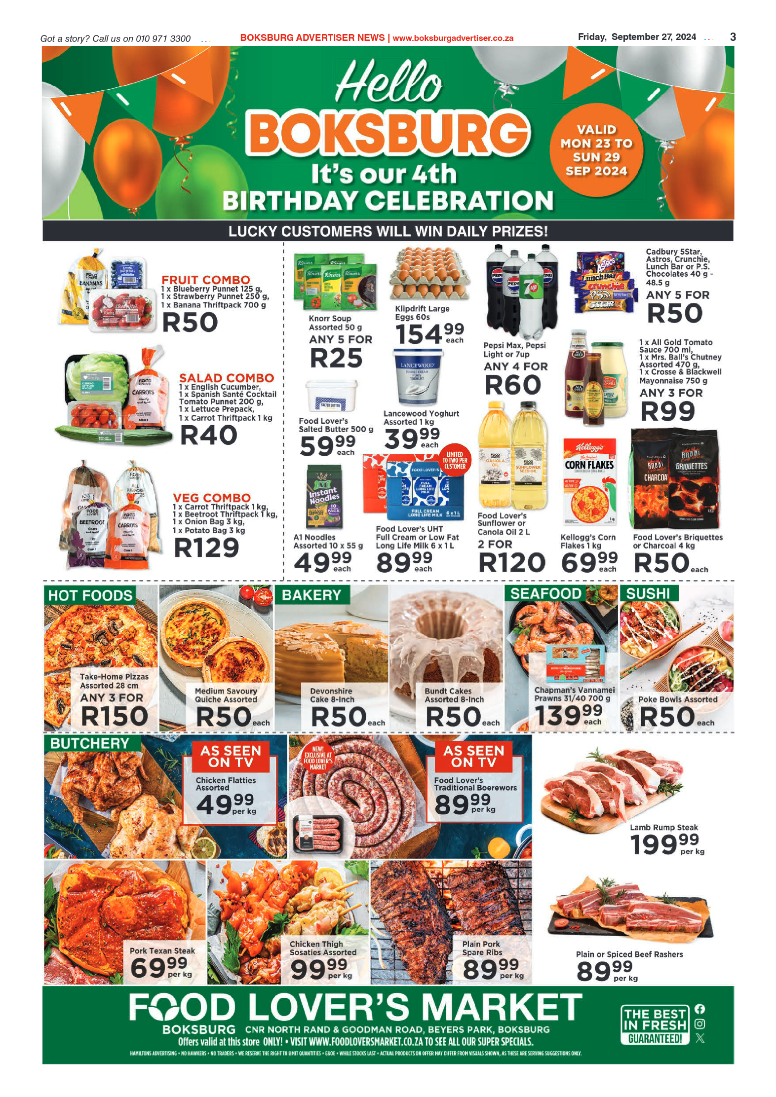 Boksburg Advertiser 27 September 2024 page 3