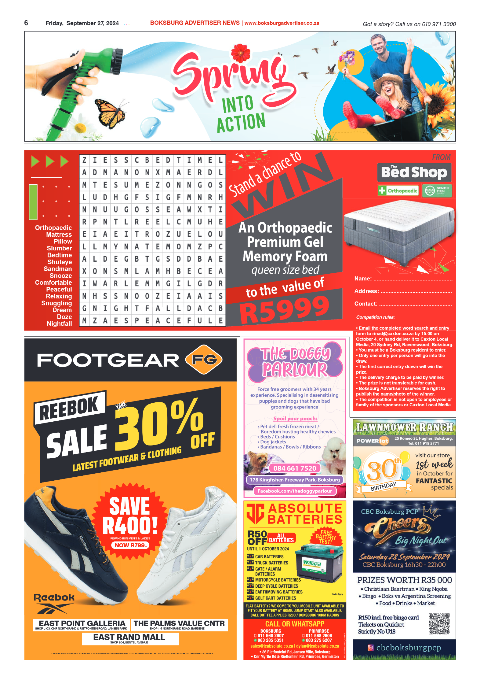 Boksburg Advertiser 27 September 2024 page 6