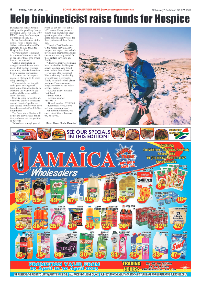 Boksburg Advertiser 28 April 2023 page 8