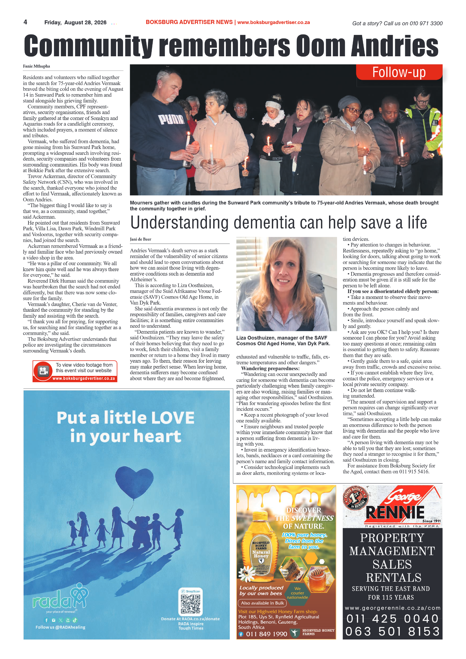 Boksburg Advertiser 28 August 2026 page 4