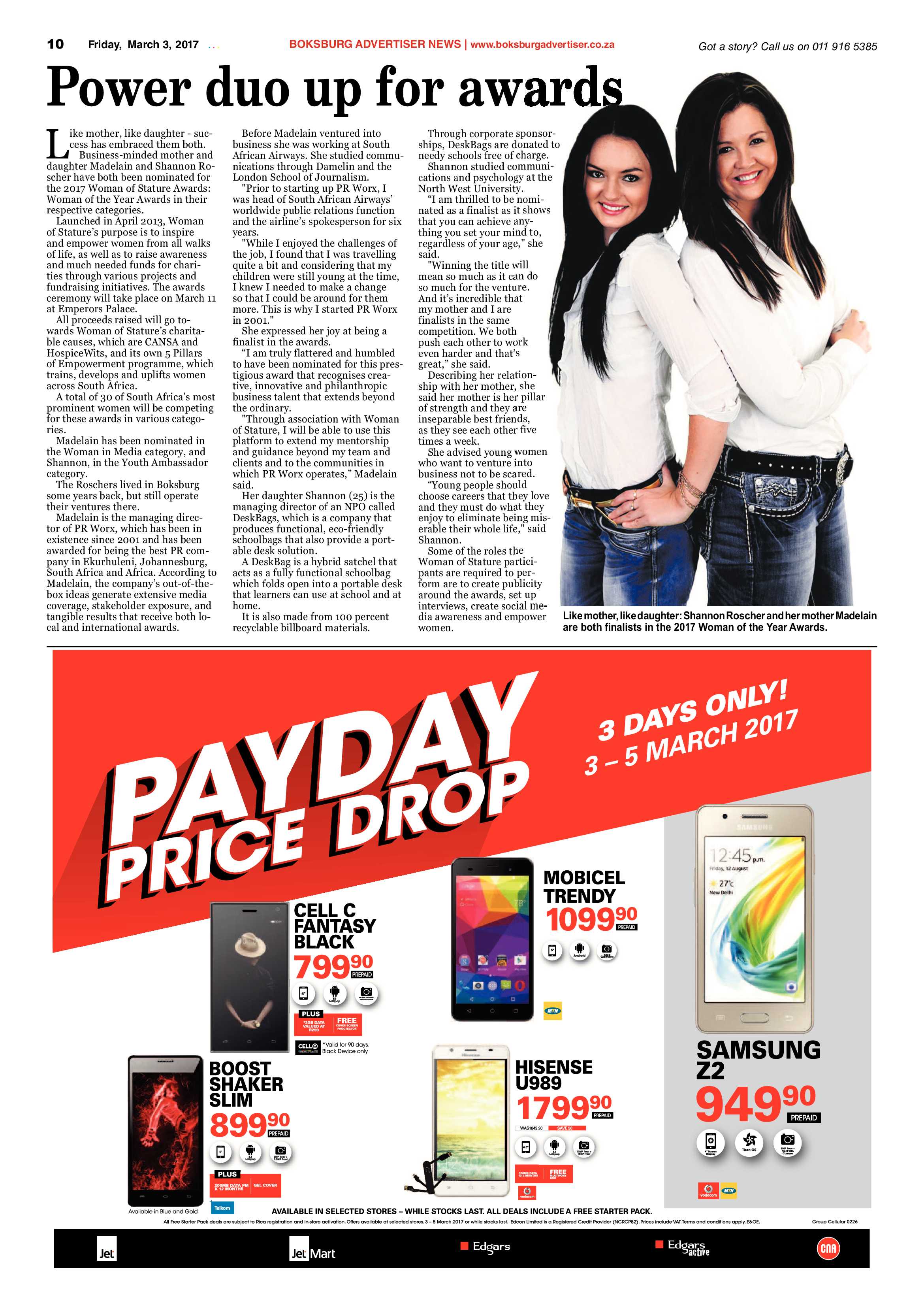 Boksburg Advertiser 28 February 2017 page 10