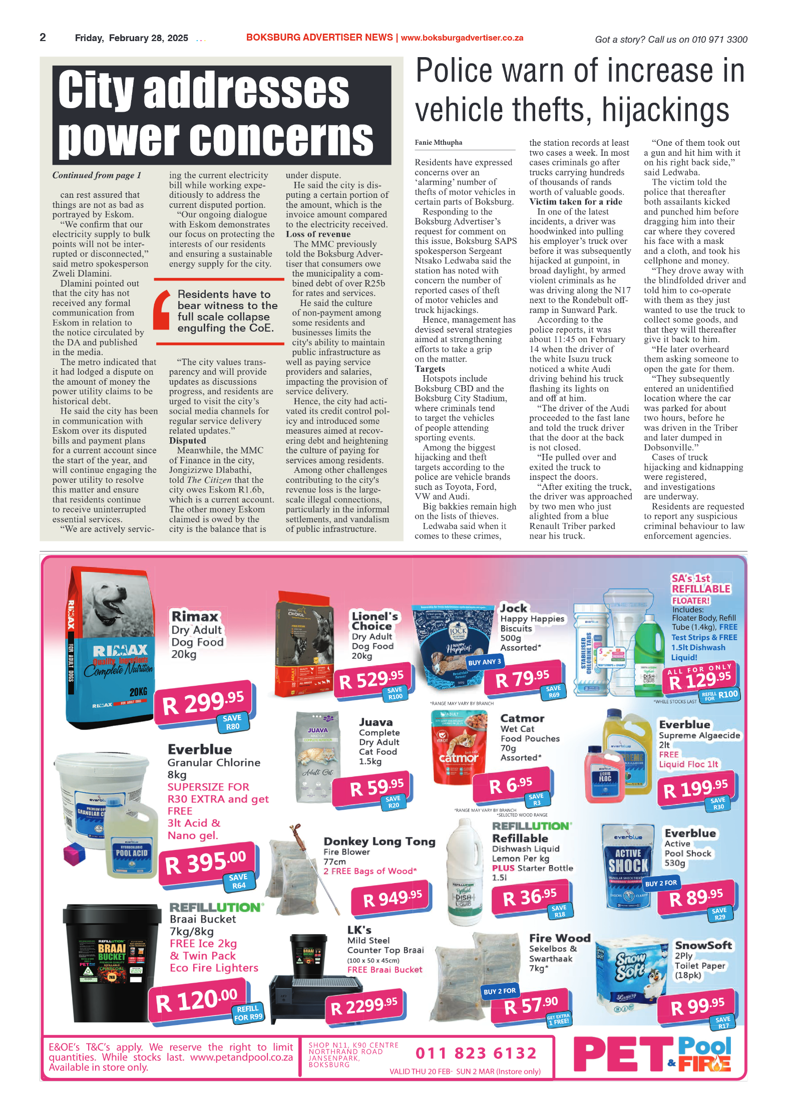 Boksburg Advertiser 28 February 2025 page 2
