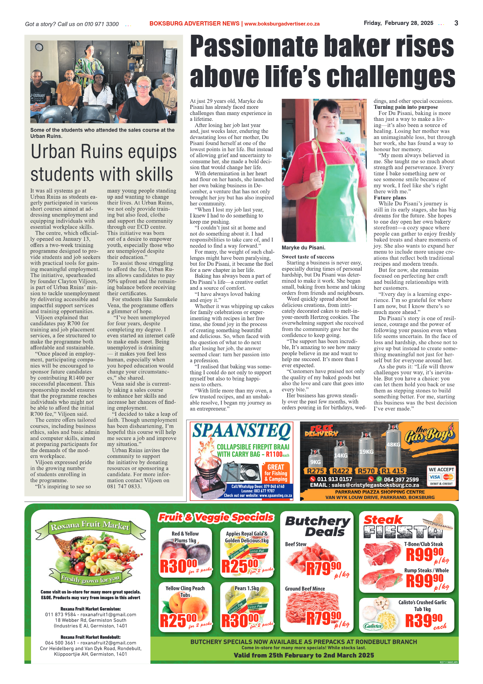 Boksburg Advertiser 28 February 2025 page 3