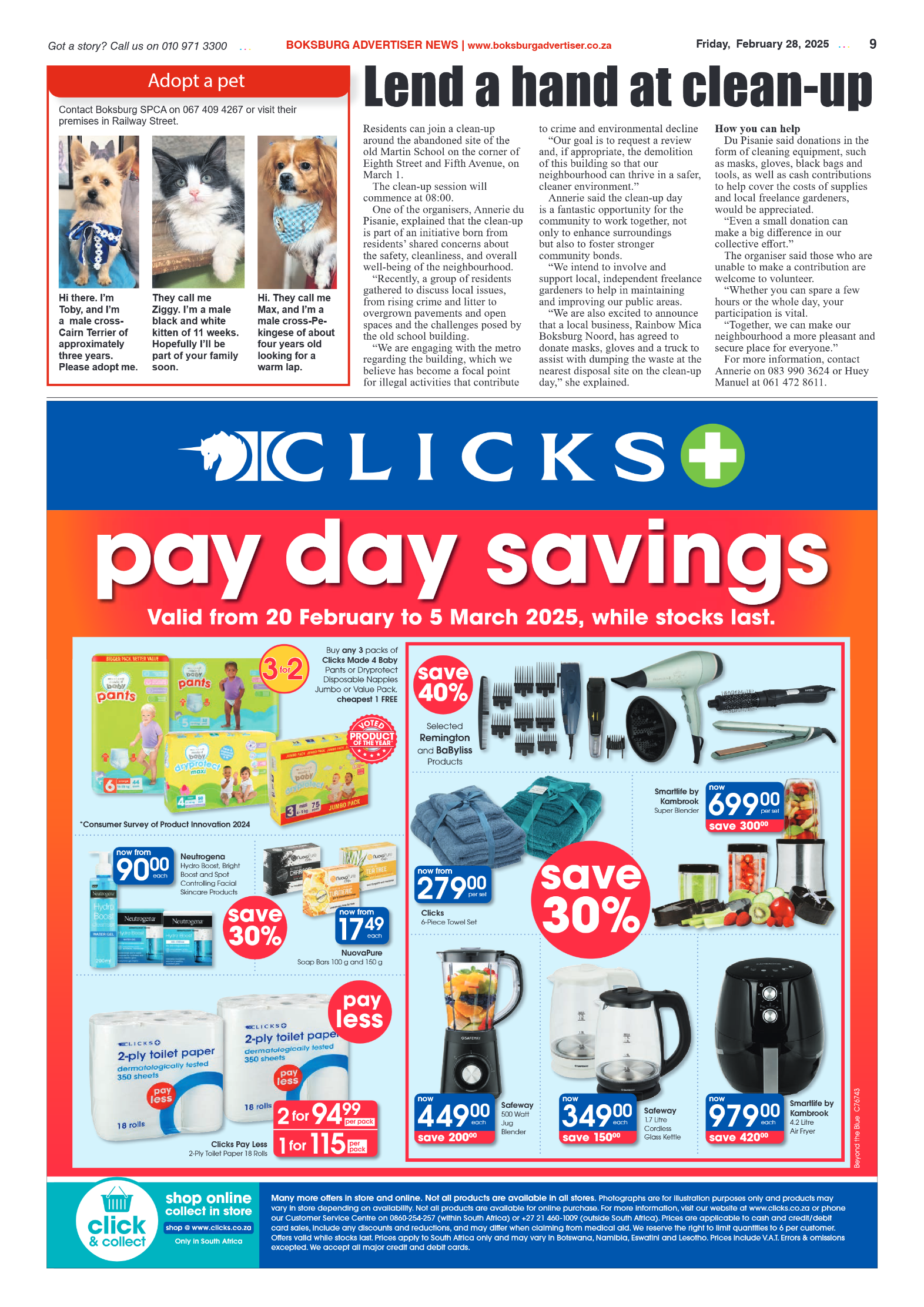 Boksburg Advertiser 28 February 2025 page 9