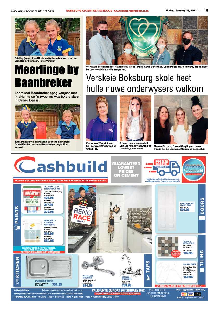 Boksburg Advertiser 28 January 2022 page 15