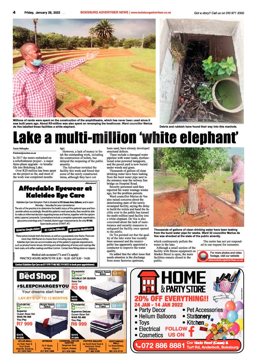 Boksburg Advertiser 28 January 2022 page 4