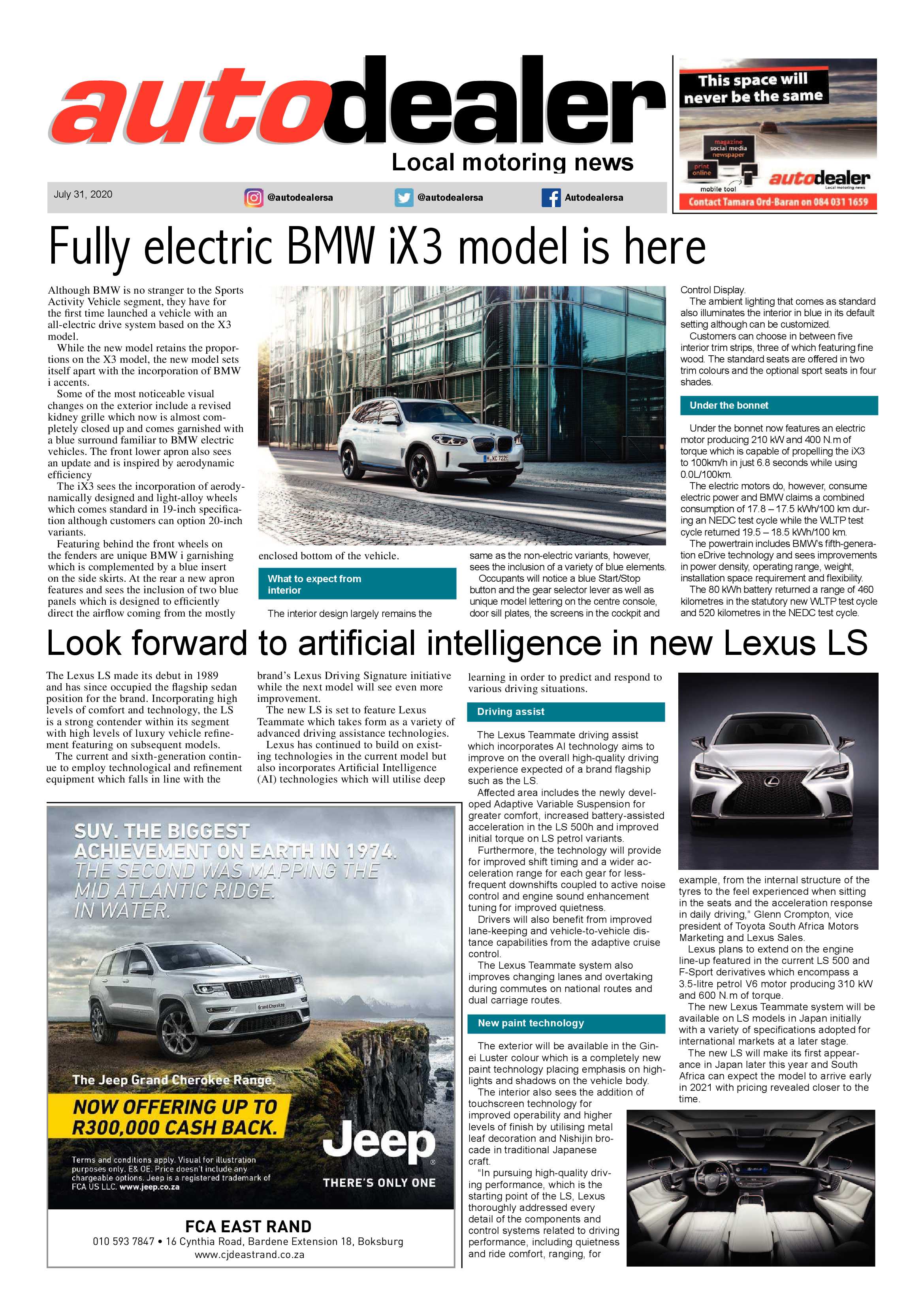 Boksburg Advertiser 28 July 2020 page 16