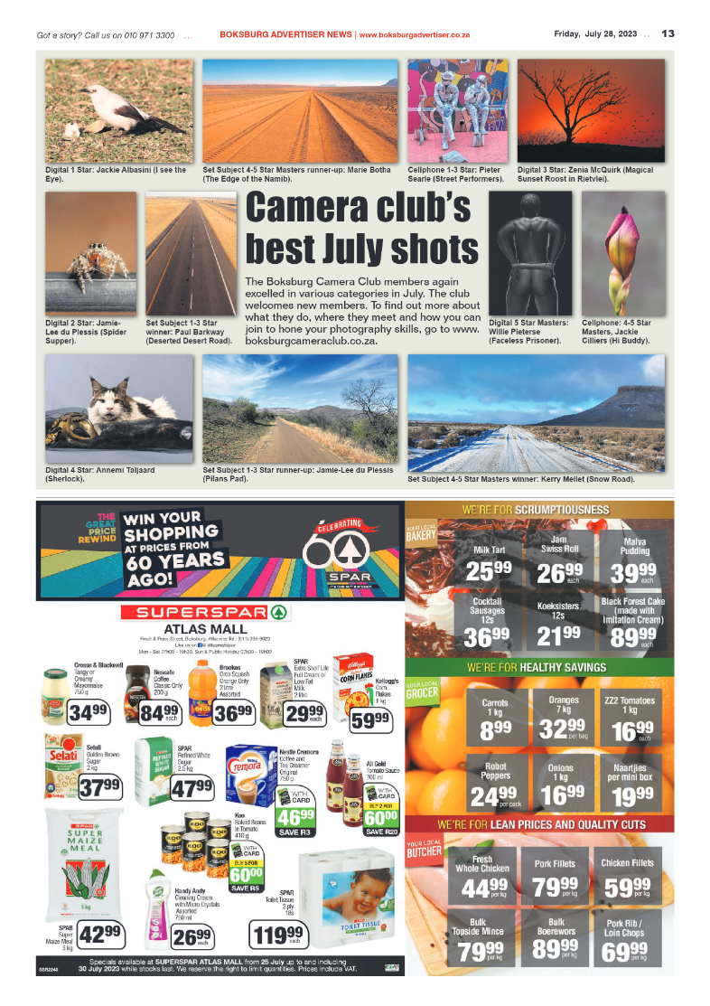 Boksburg Advertiser 28 July 2023 page 13