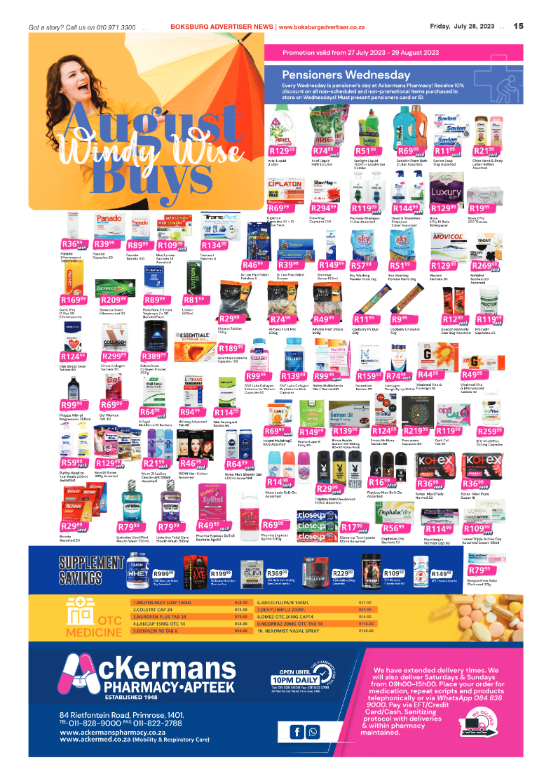 Boksburg Advertiser 28 July 2023 page 15