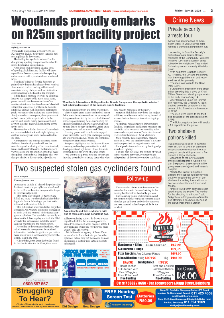 Boksburg Advertiser 28 July 2023 page 3