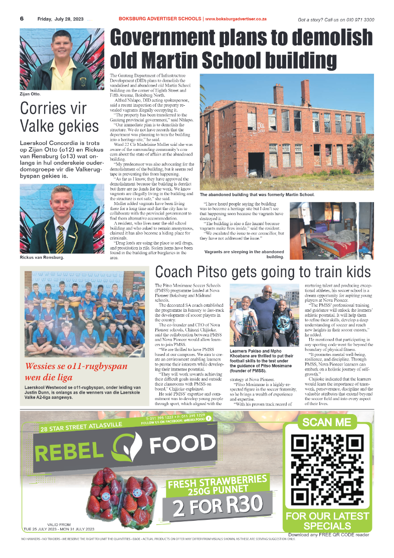 Boksburg Advertiser 28 July 2023 page 6