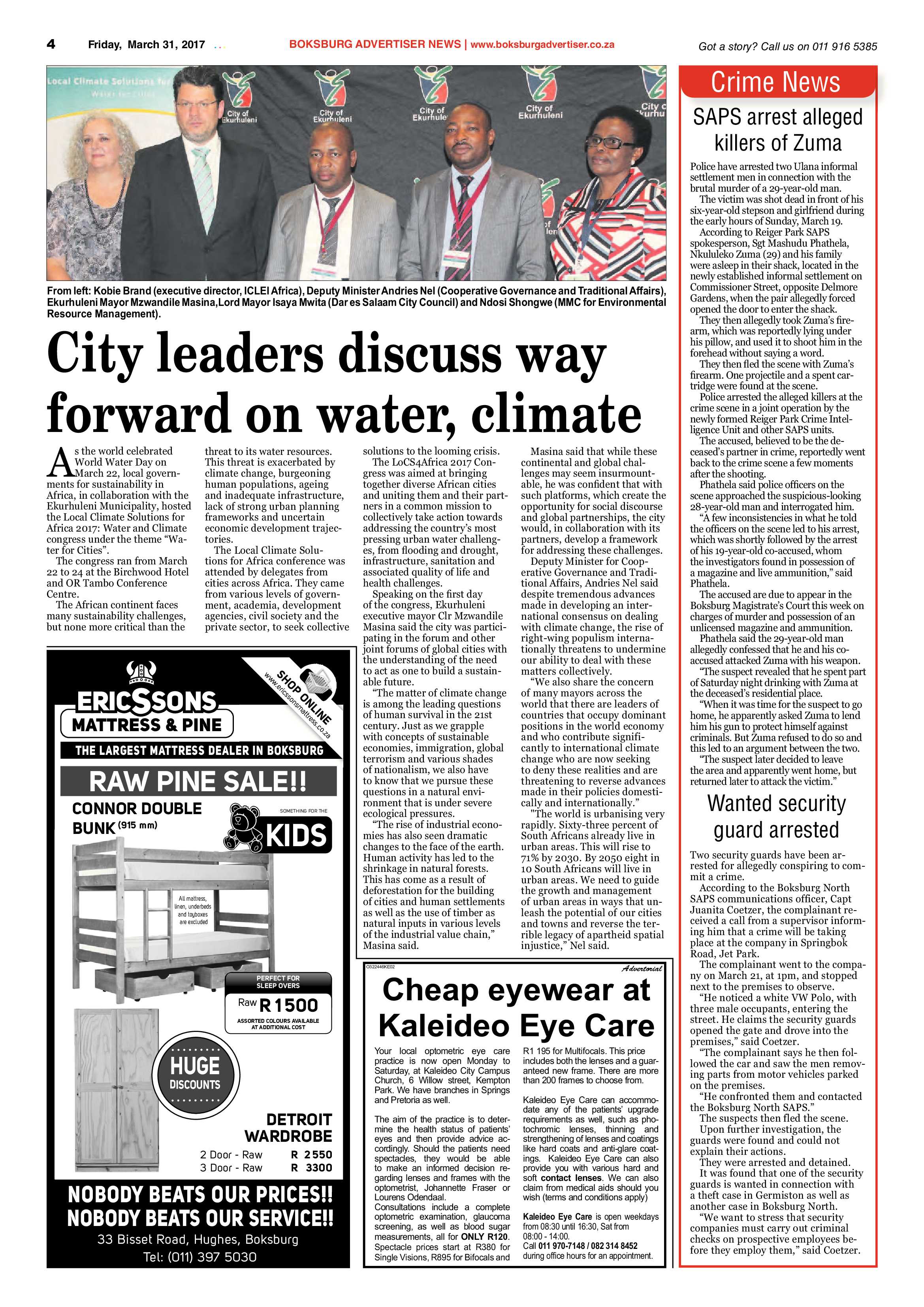 Boksburg Advertiser 28 March 2017 page 4